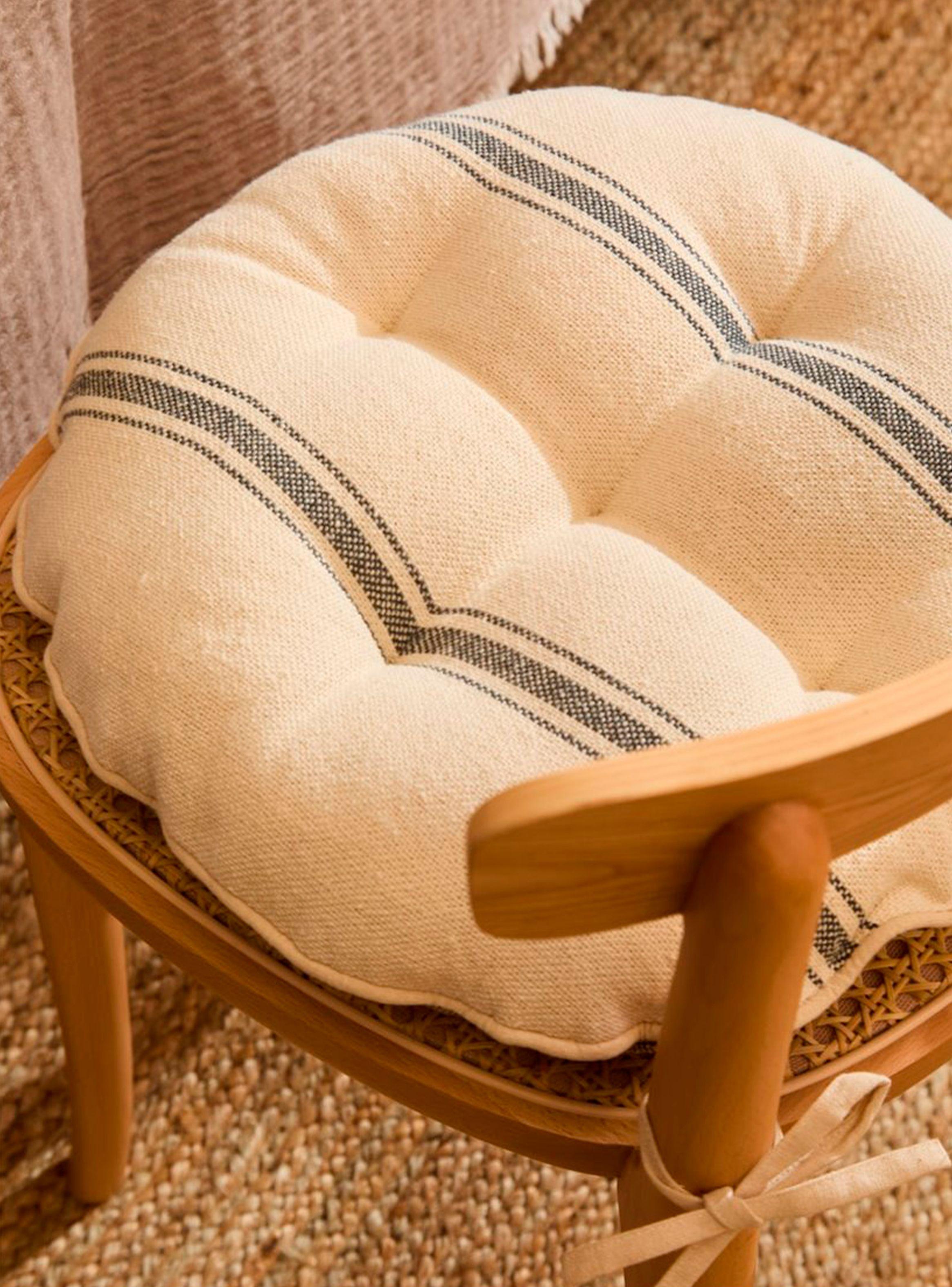 Cojín de Silla Bari 40x4 Gris Oscuro-3