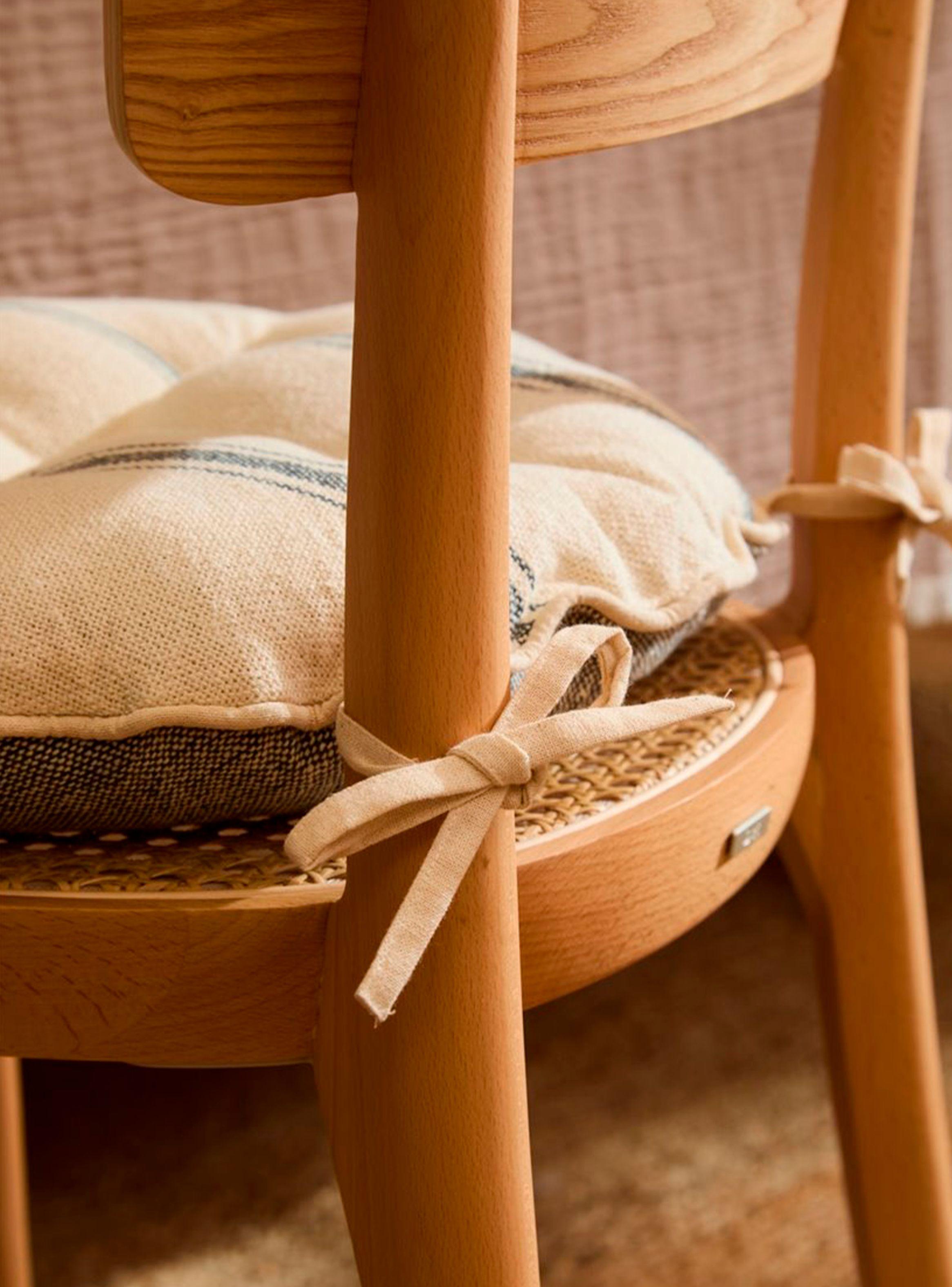 Cojín de Silla Bari 40x4 Gris Oscuro-4