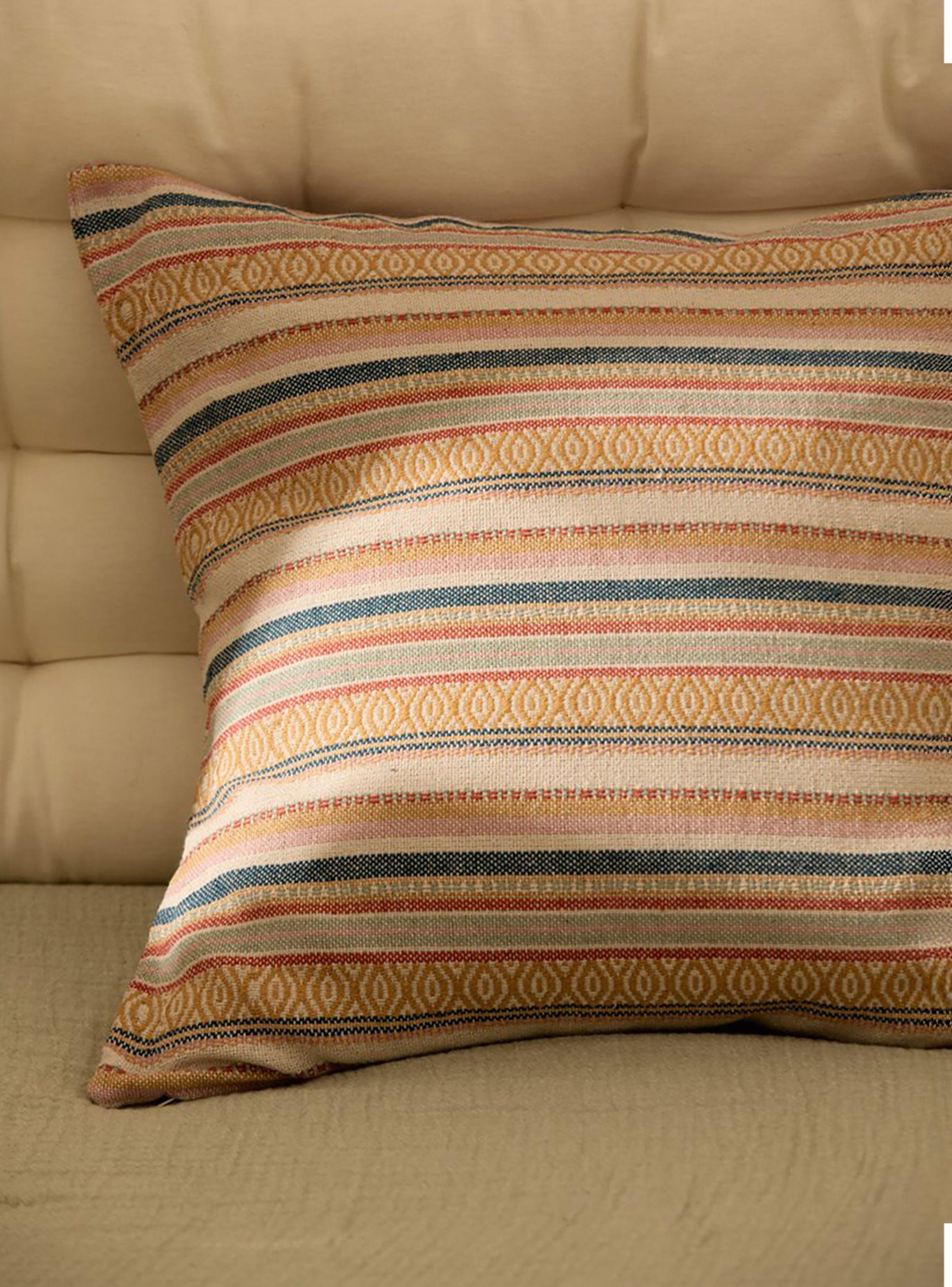 Funda Cojín Vedra 60x60 Mostaza-1