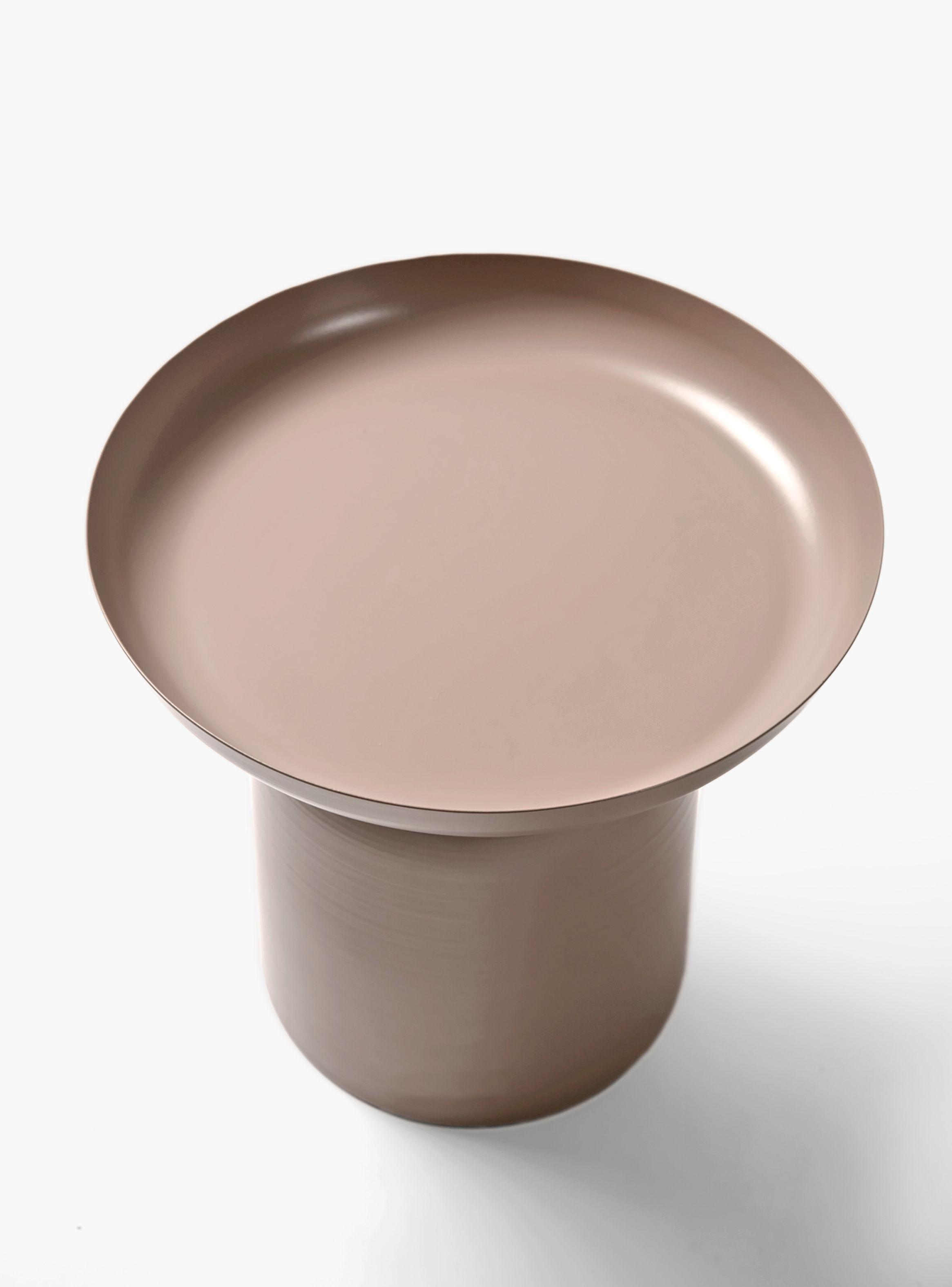 Mesa Lateral Metálica Otelo Taupe-7