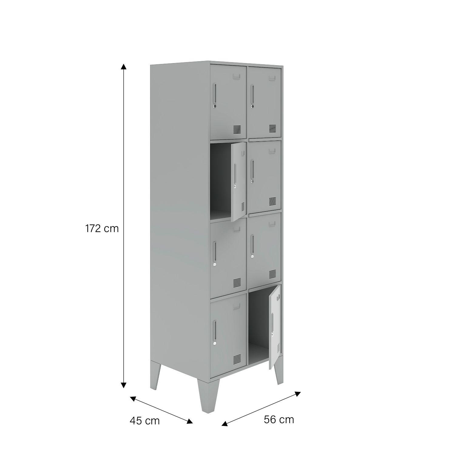 Locker metálico L2A4-2