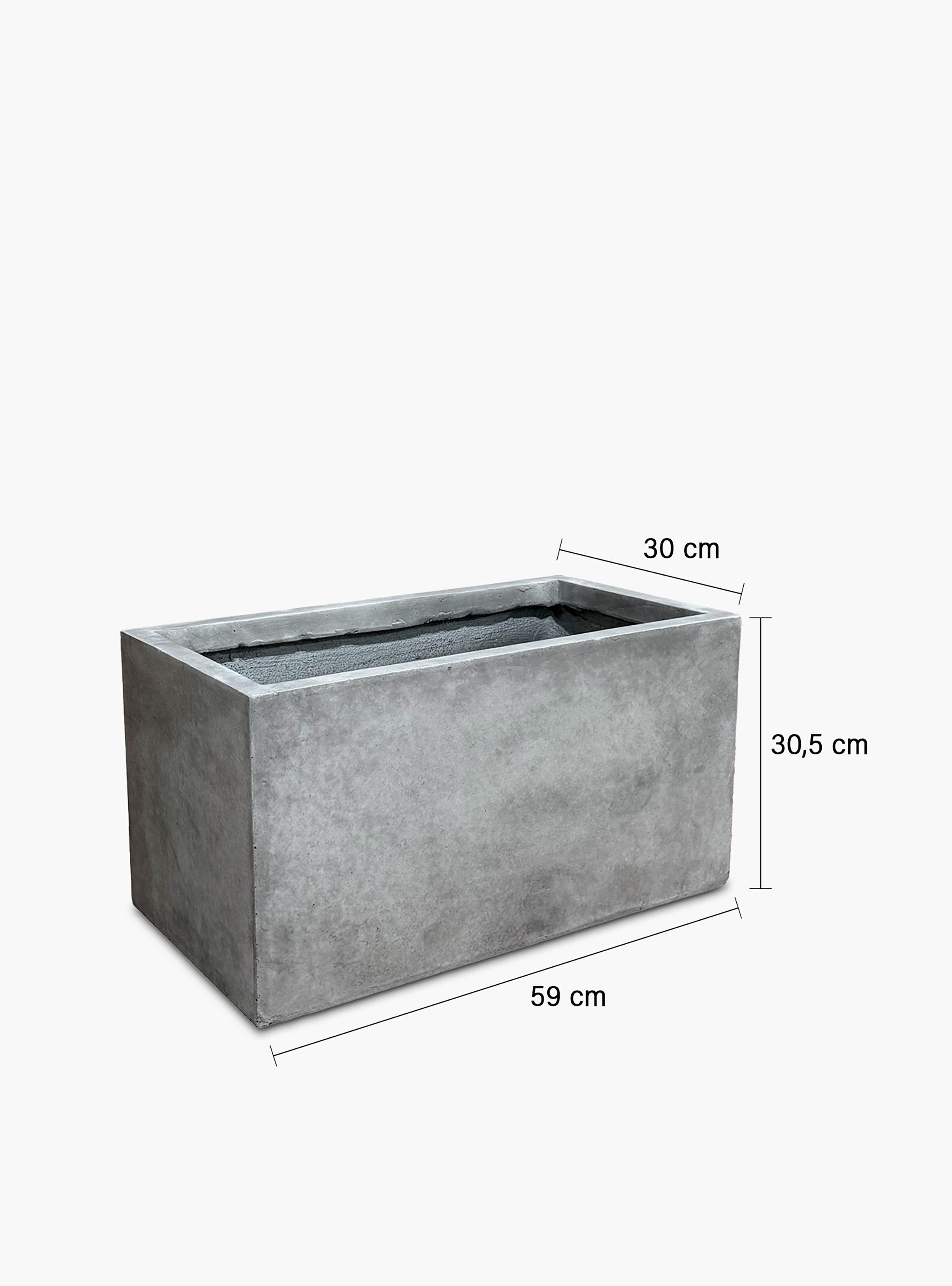 Macetero Patagonia Medio 30 Gris-2