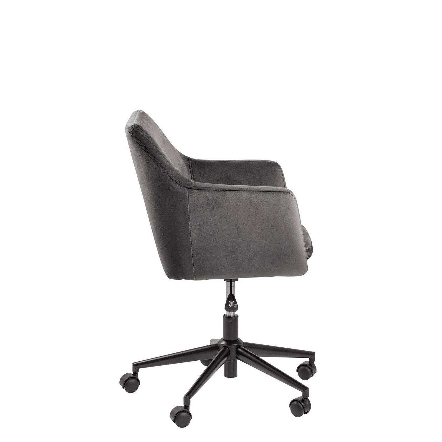 Silla oficina en casa Nora Gris-3