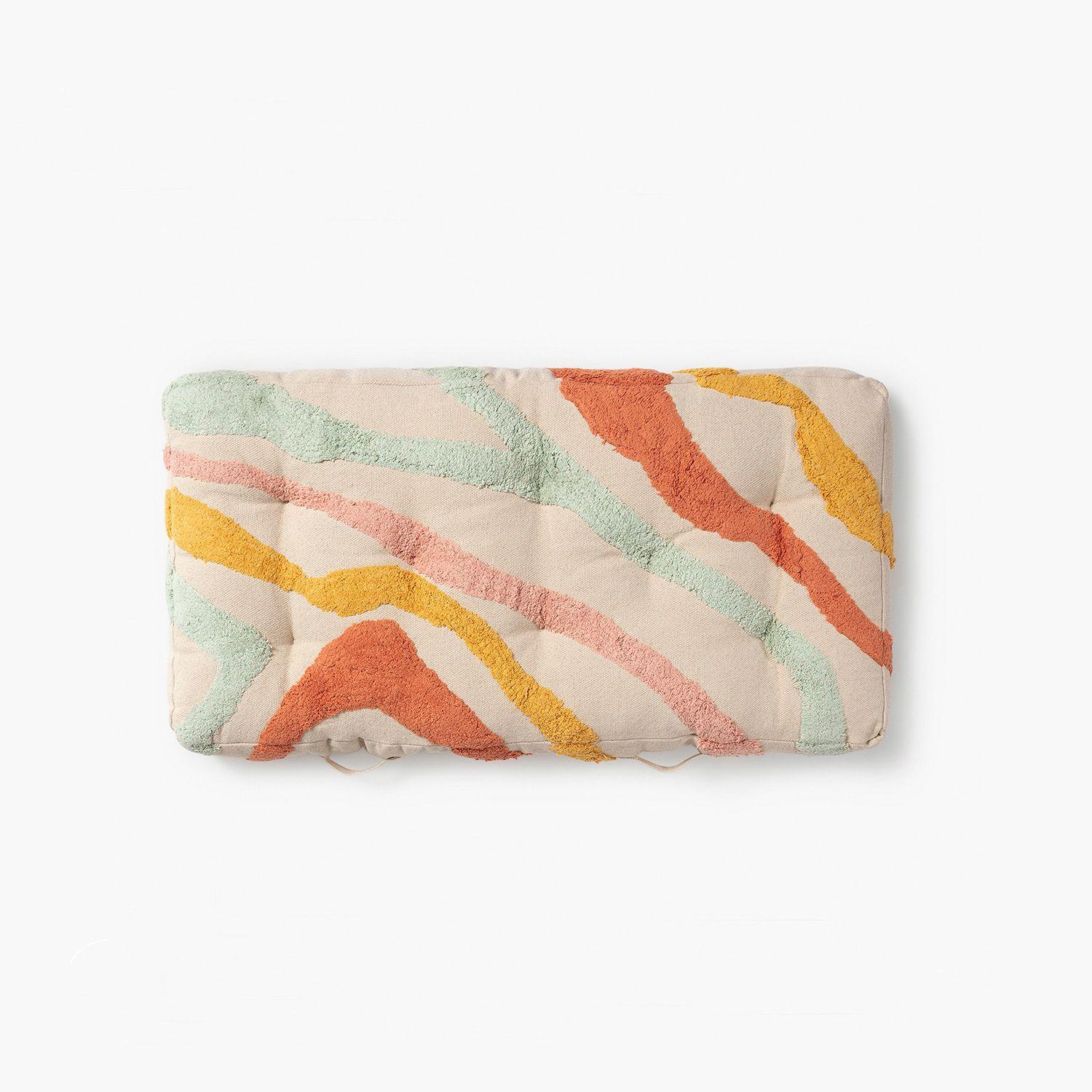 Cojin de suelo Sabana Multicolor-0