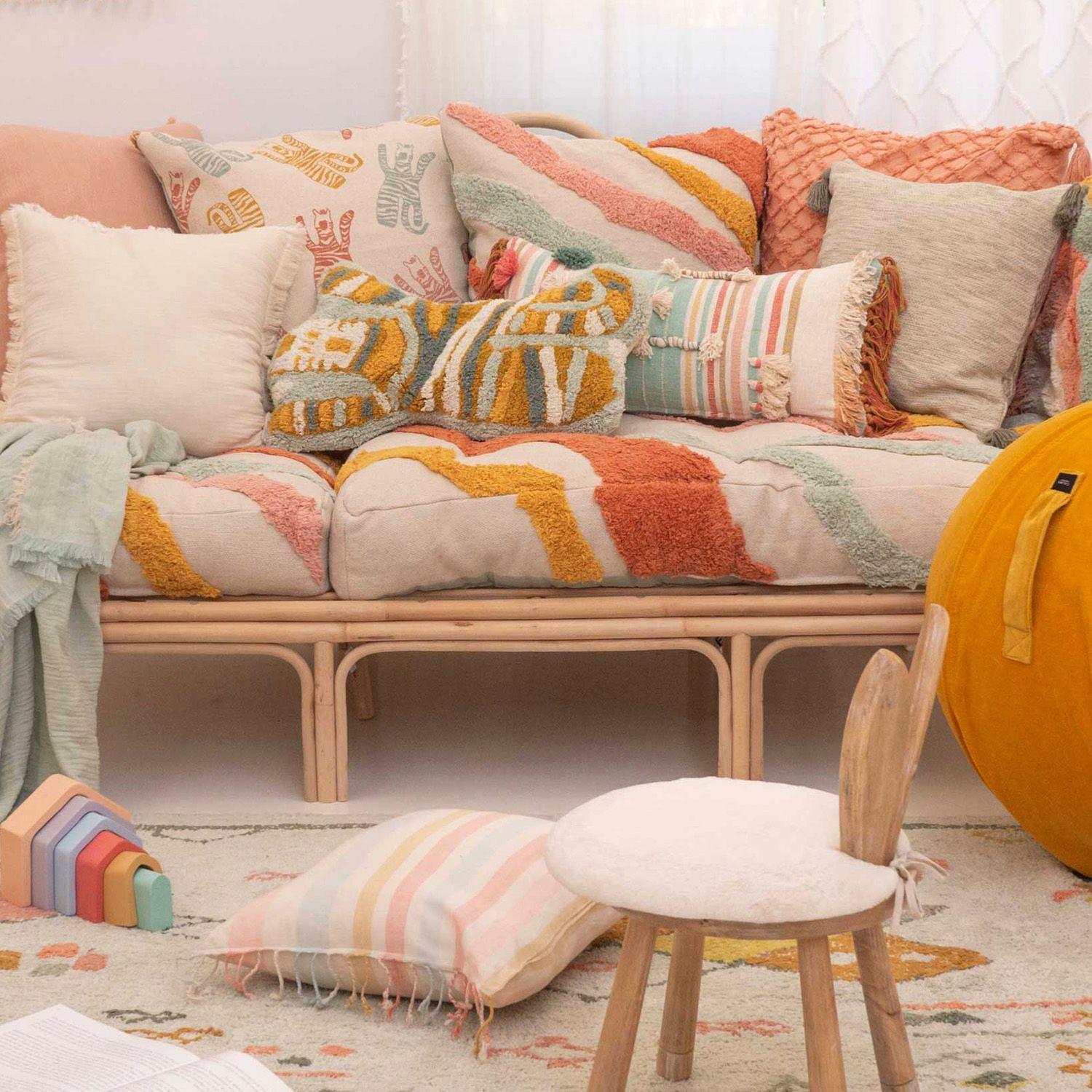 Cojin de suelo Sabana Multicolor-1