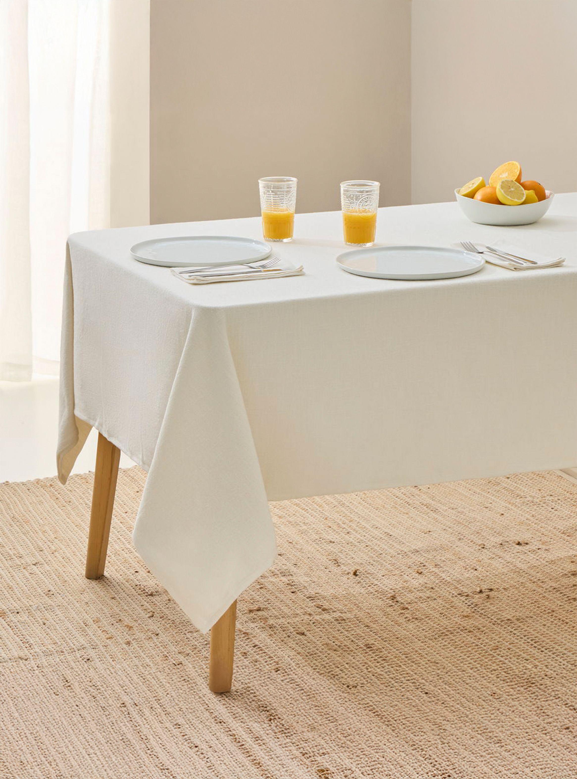 Colcha Soliso 180x280 Crudo (Cama 1,5 Plazas)-6