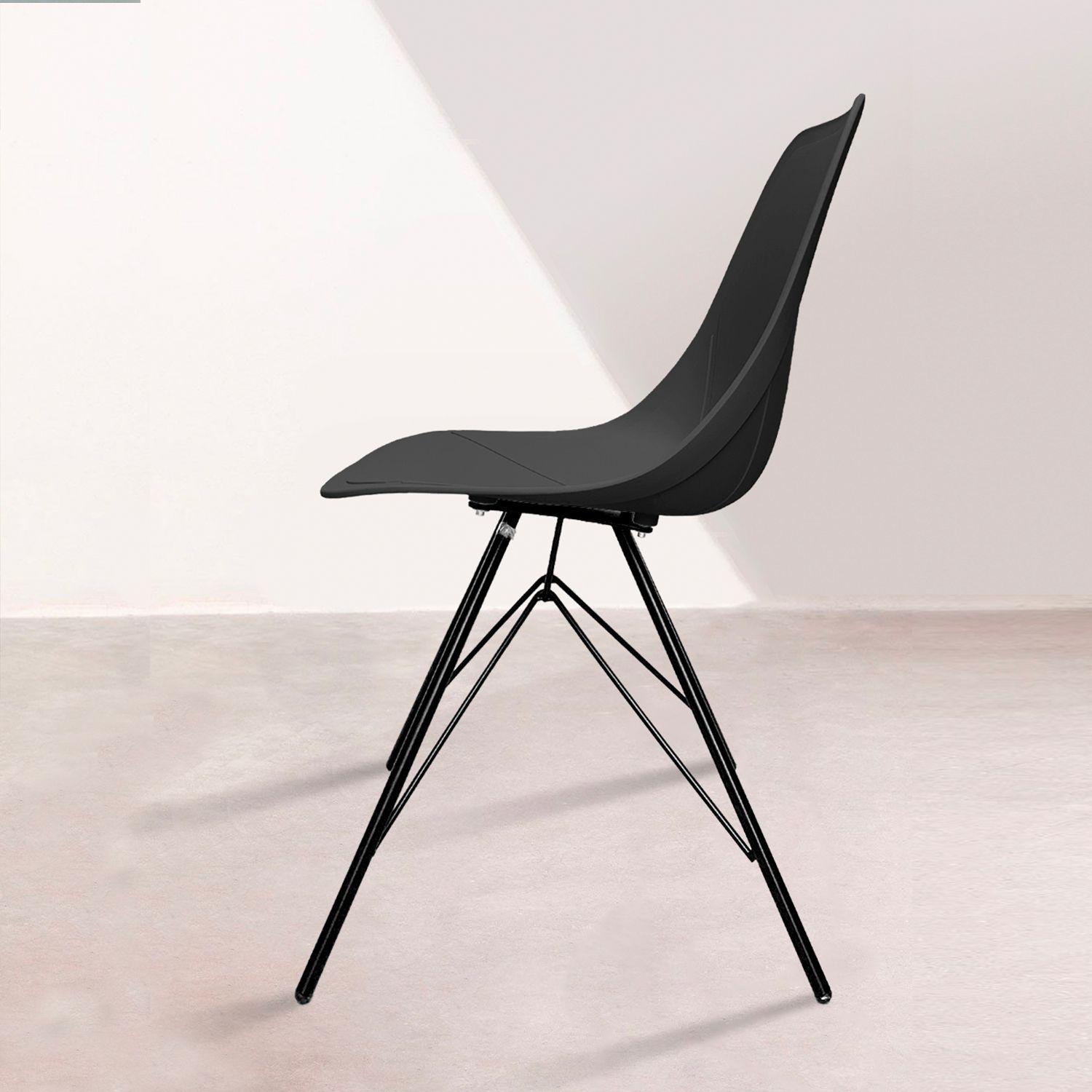 Silla comedor Levi Negro-1