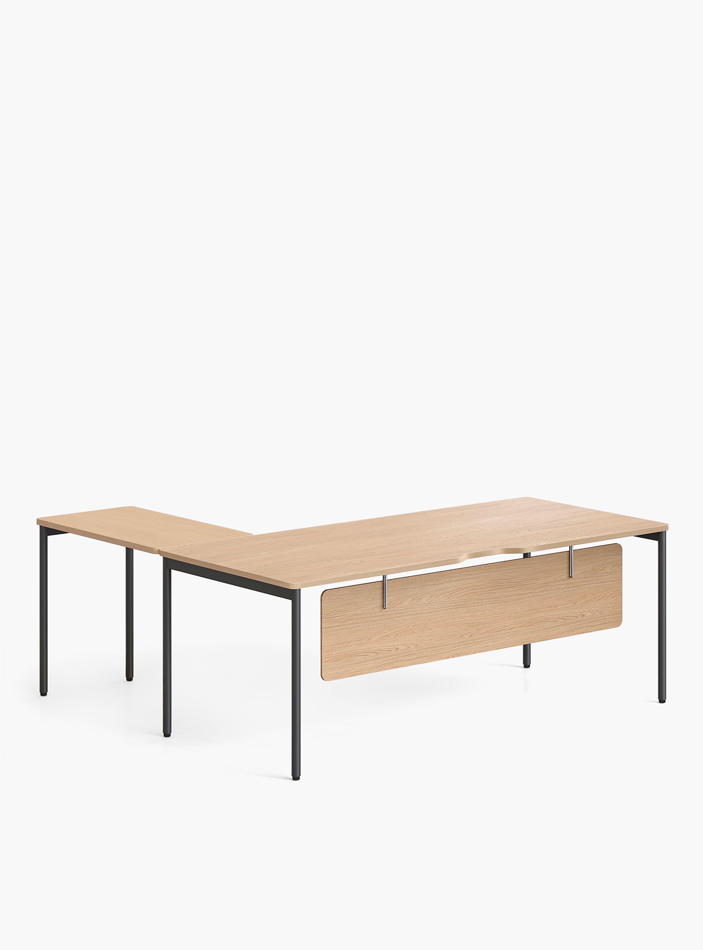 Escritorio Lateral Astro 50x90 Natura/Gris-3