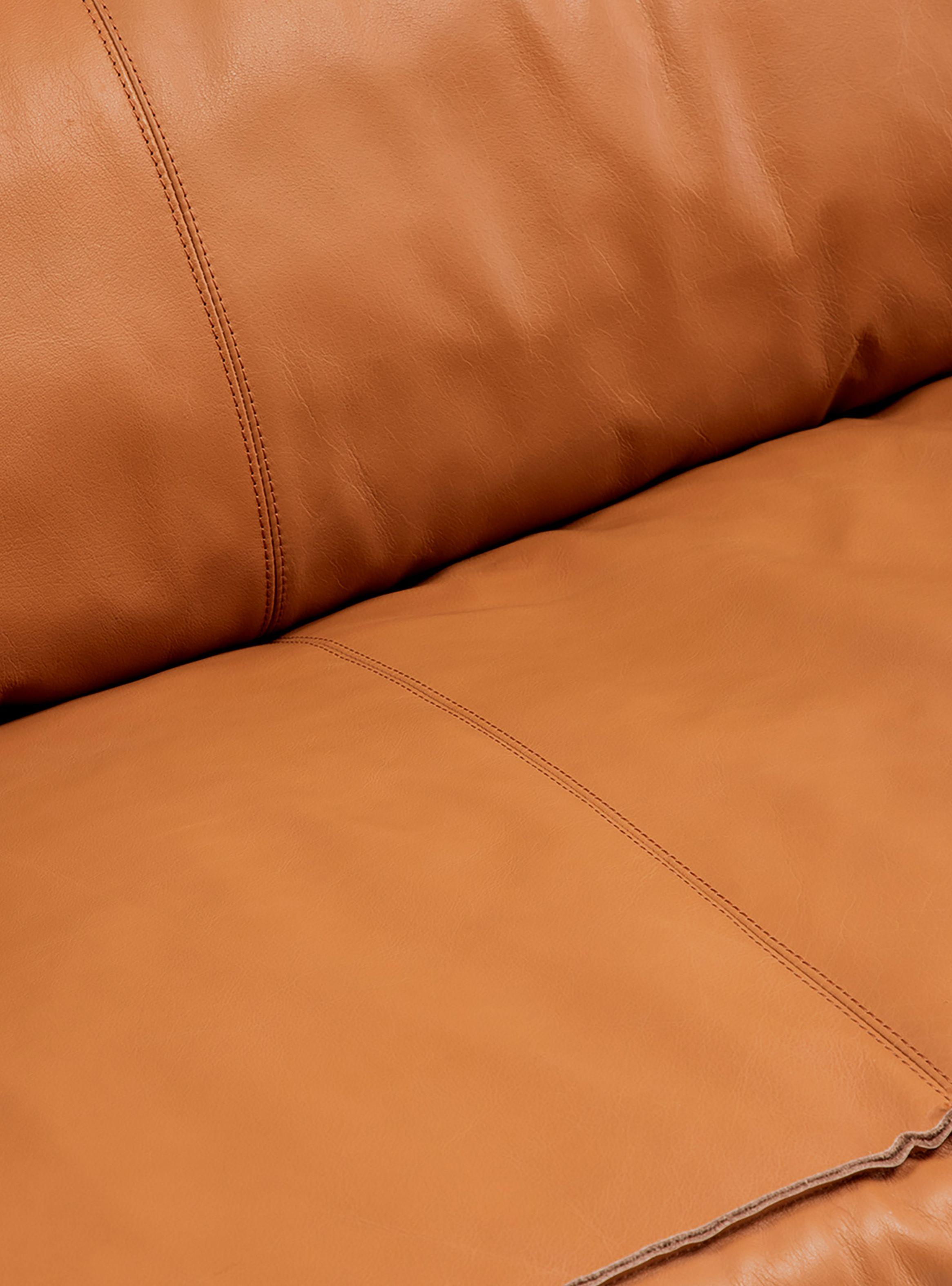Sofa 3C Sinatra Cuero Café-5
