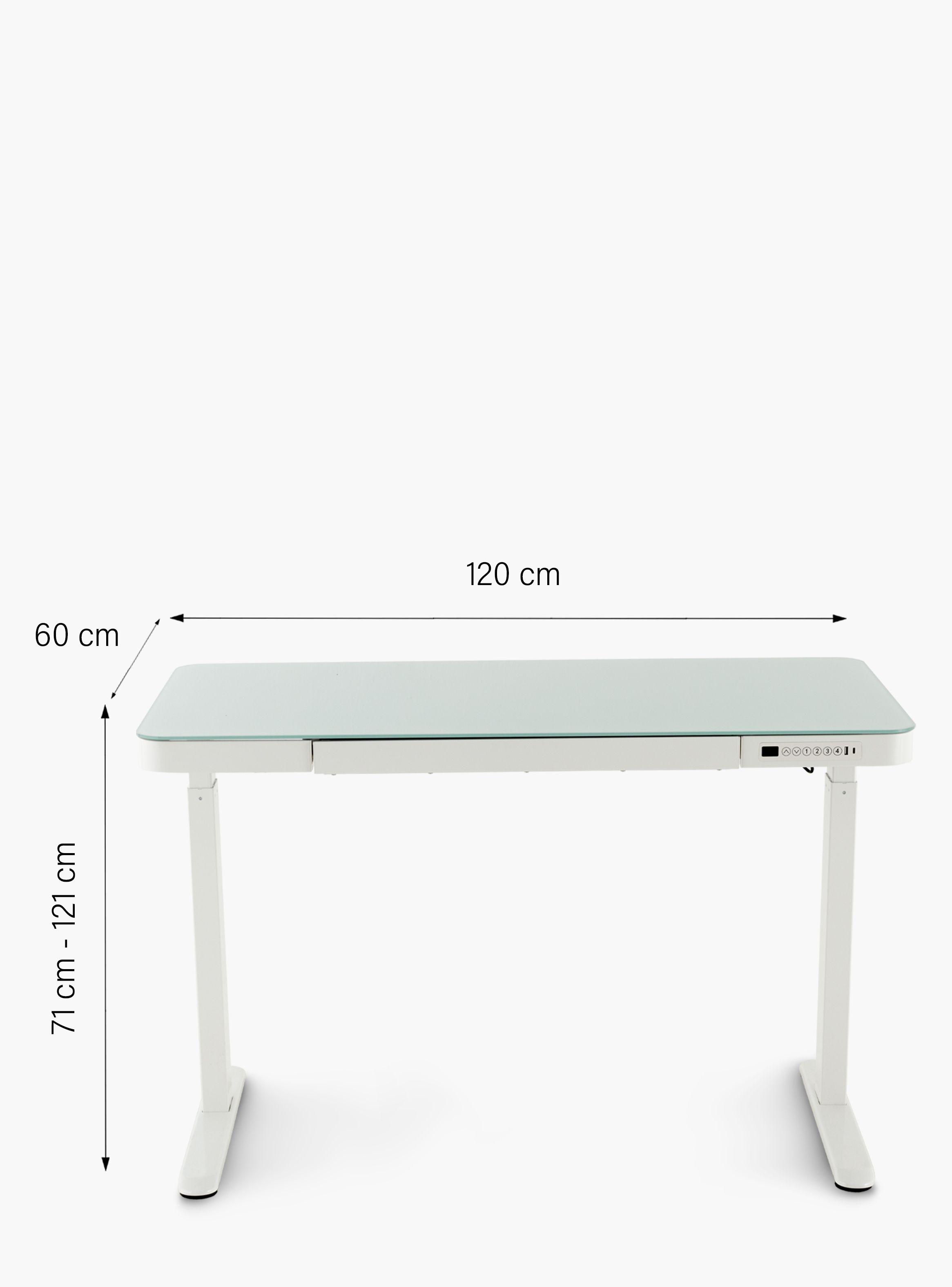 Escritorio Home Office Cosmo Eléctrico Blanco-5