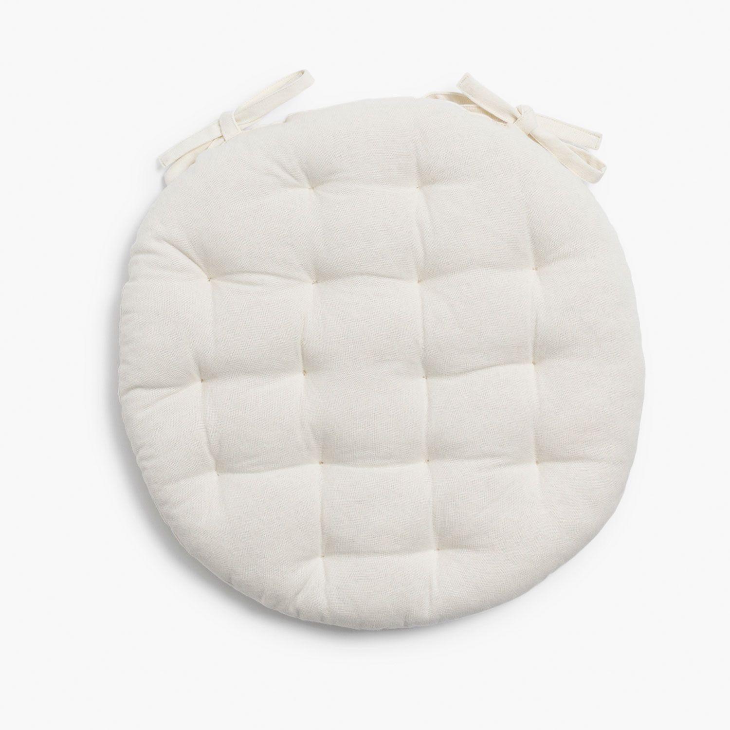 Cojin de Silla Algodon Gavema 40ø Crudo-1