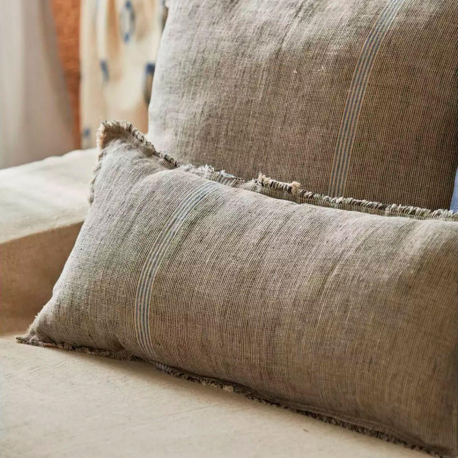 Funda Cojín Joncols 30x60 Azul-3