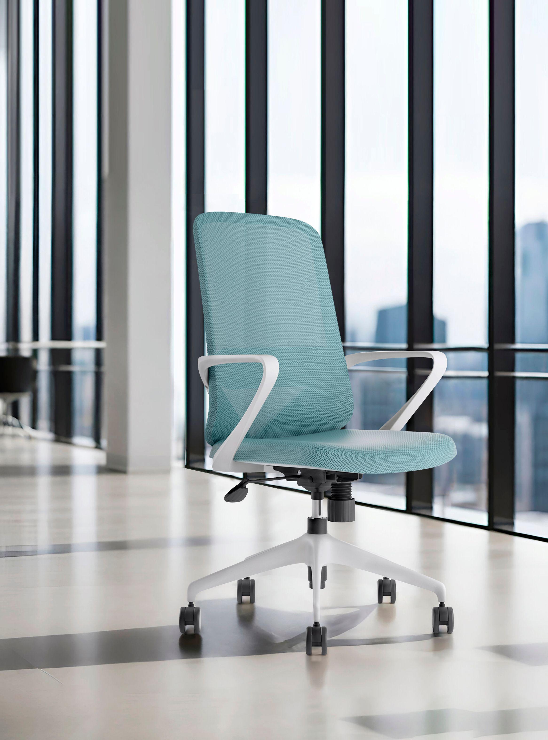 Silla Ejecutiva Oficina Vic Celeste-1