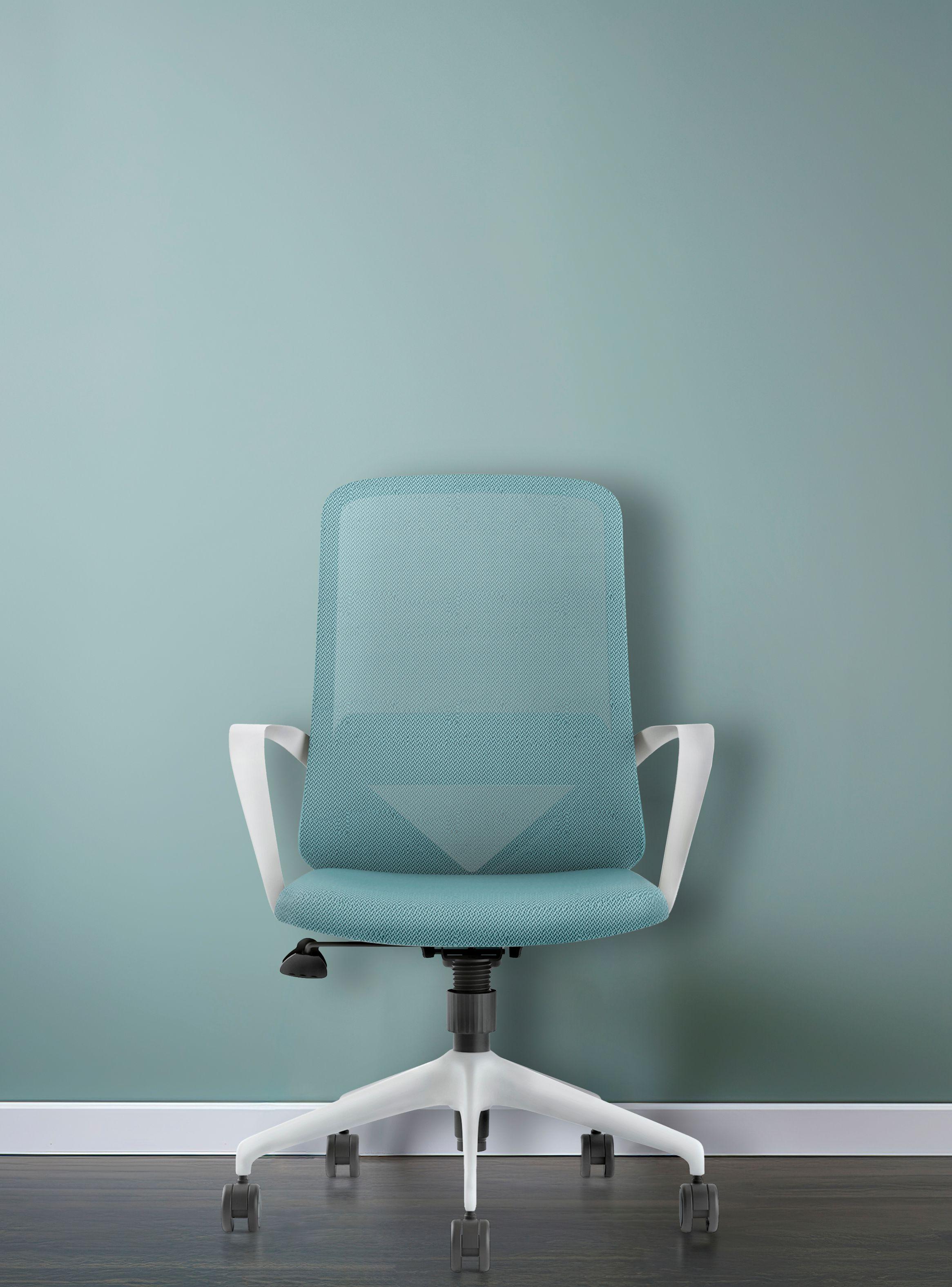 Silla Ejecutiva Oficina Vic Celeste-4