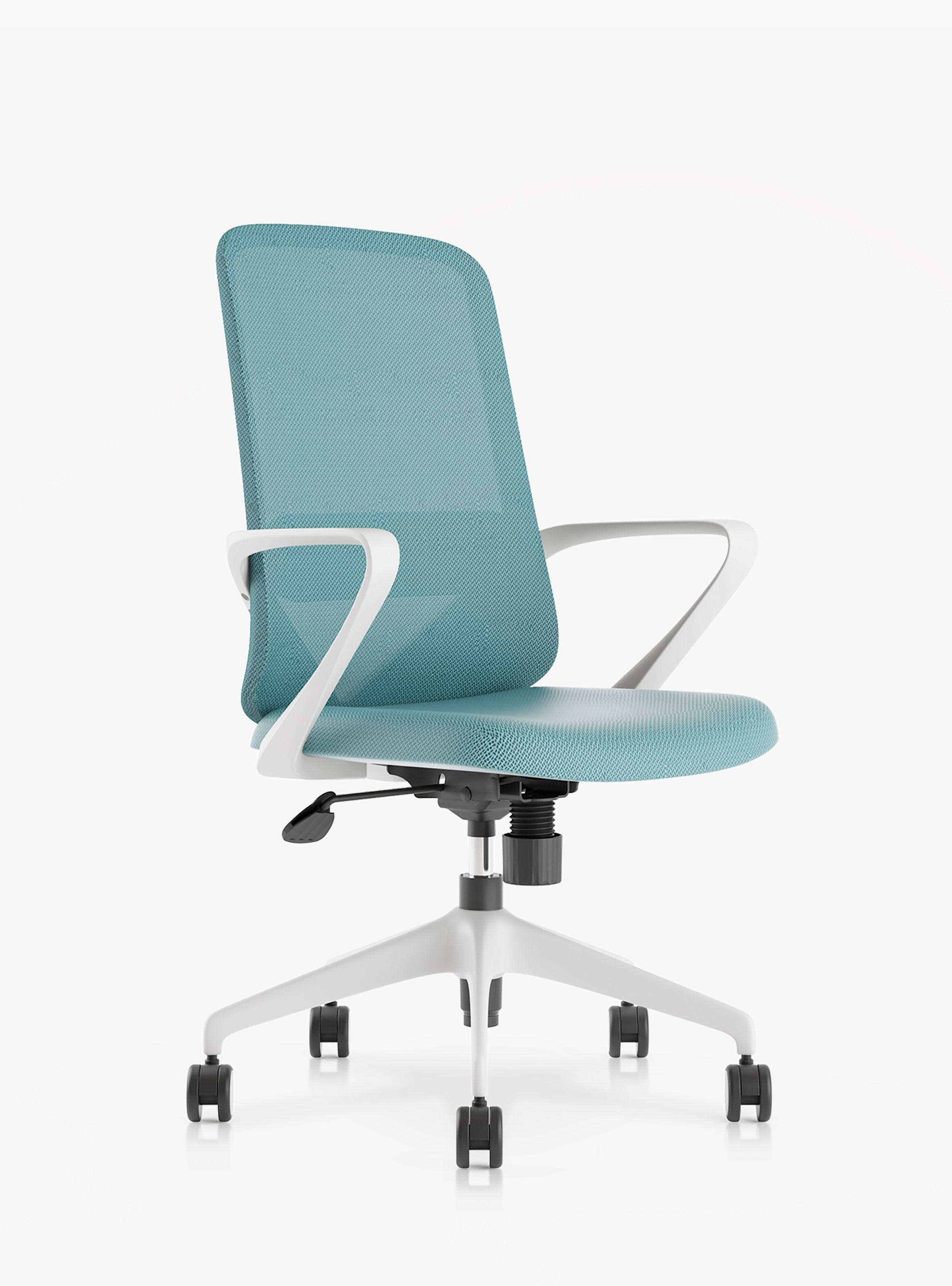 Silla Ejecutiva Oficina Vic Celeste-5