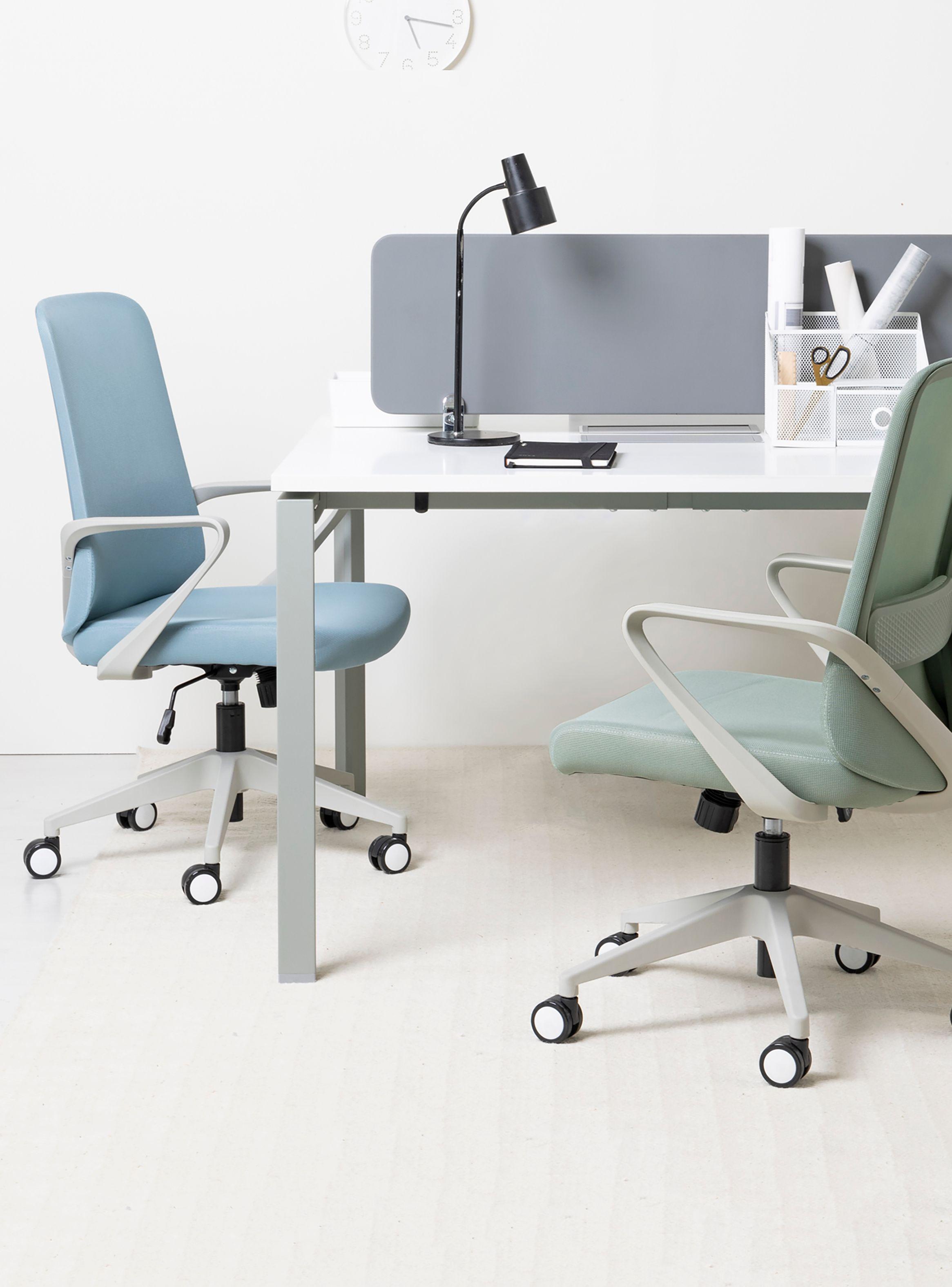 Silla Ejecutiva Oficina Vic Celeste-9