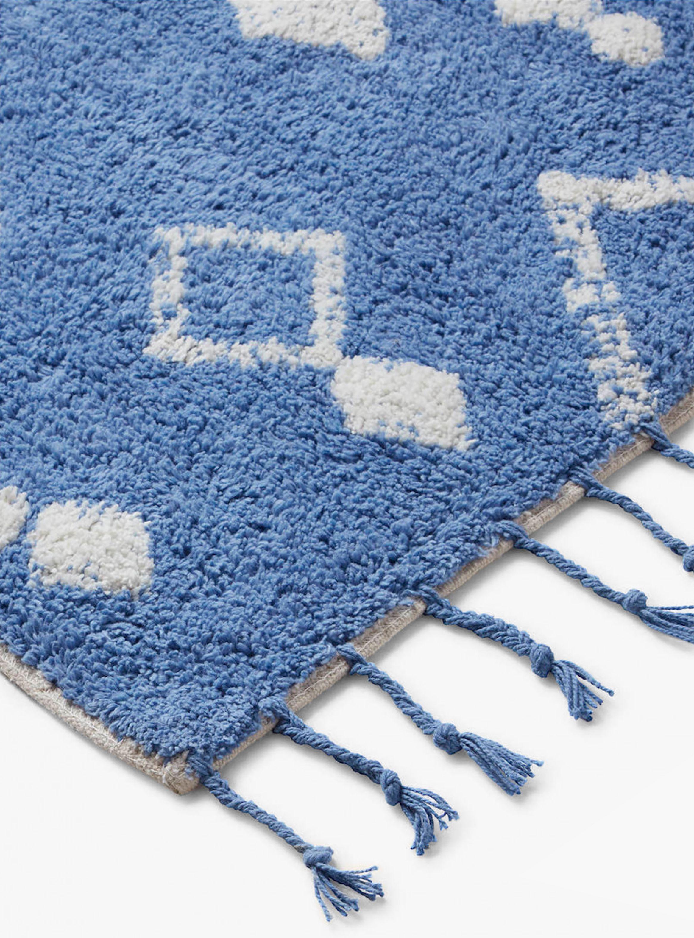 Piso de Baño Fauve Azul 50x70-3
