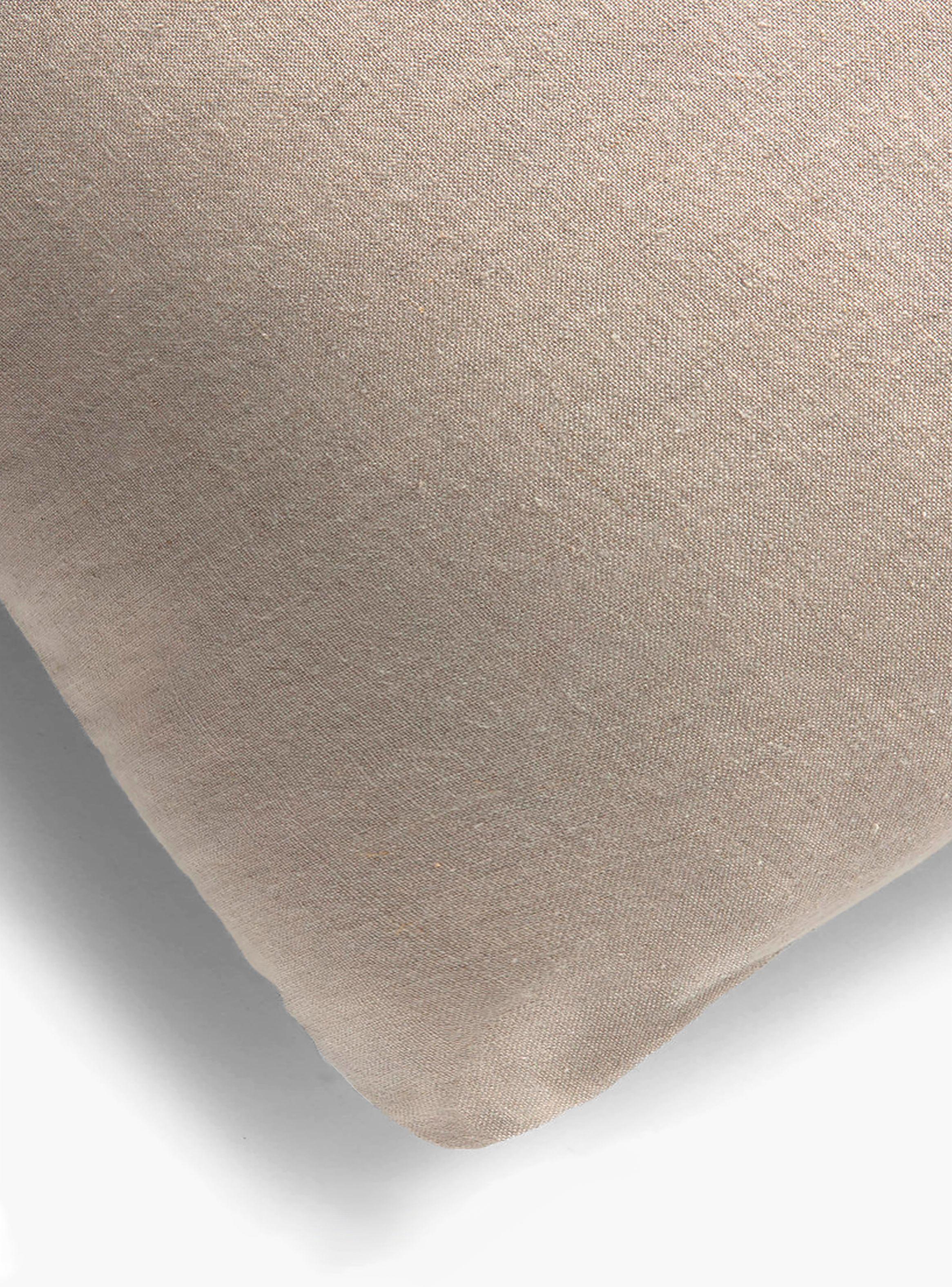 Funda Cojín Lino2 Beige 30x60-2