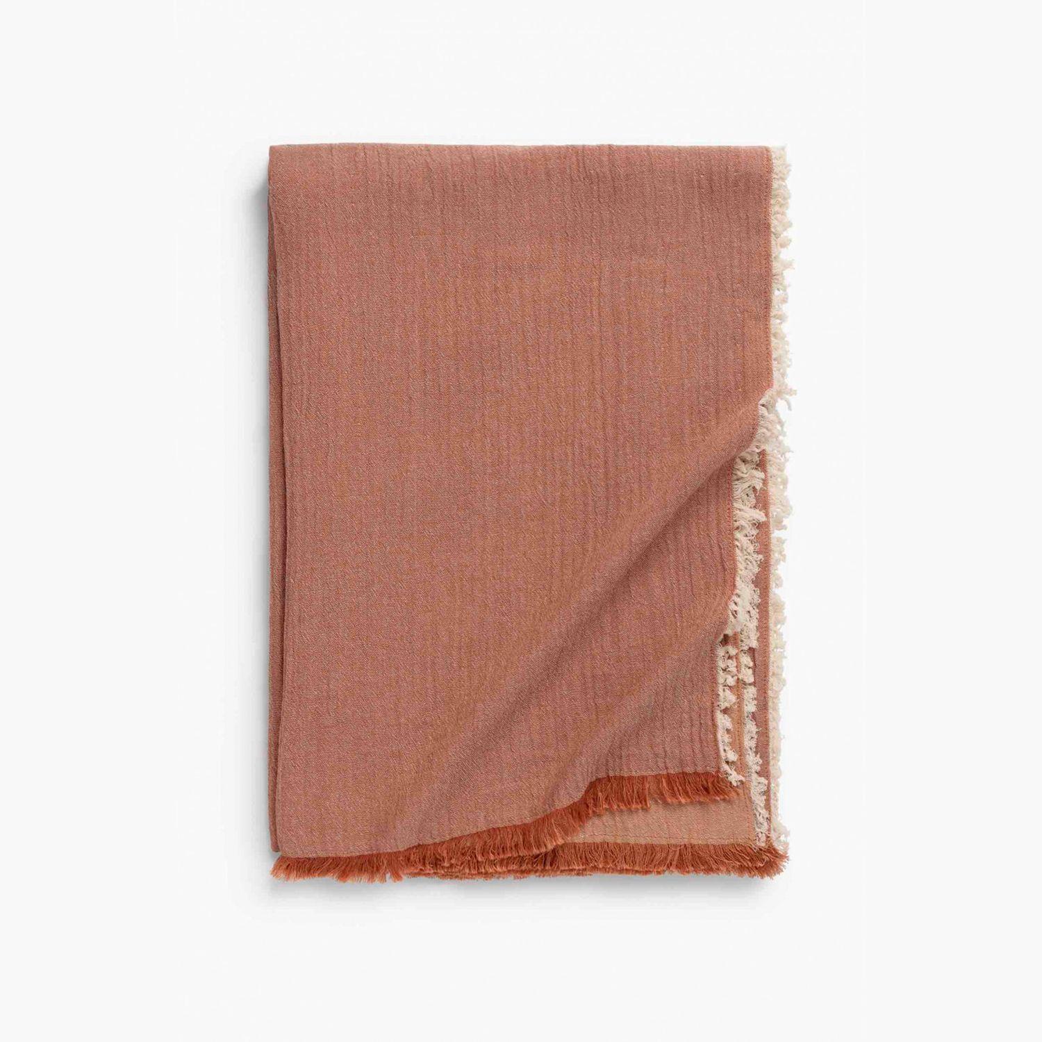 Mantel algodón Layer 160x160 Tierra-0