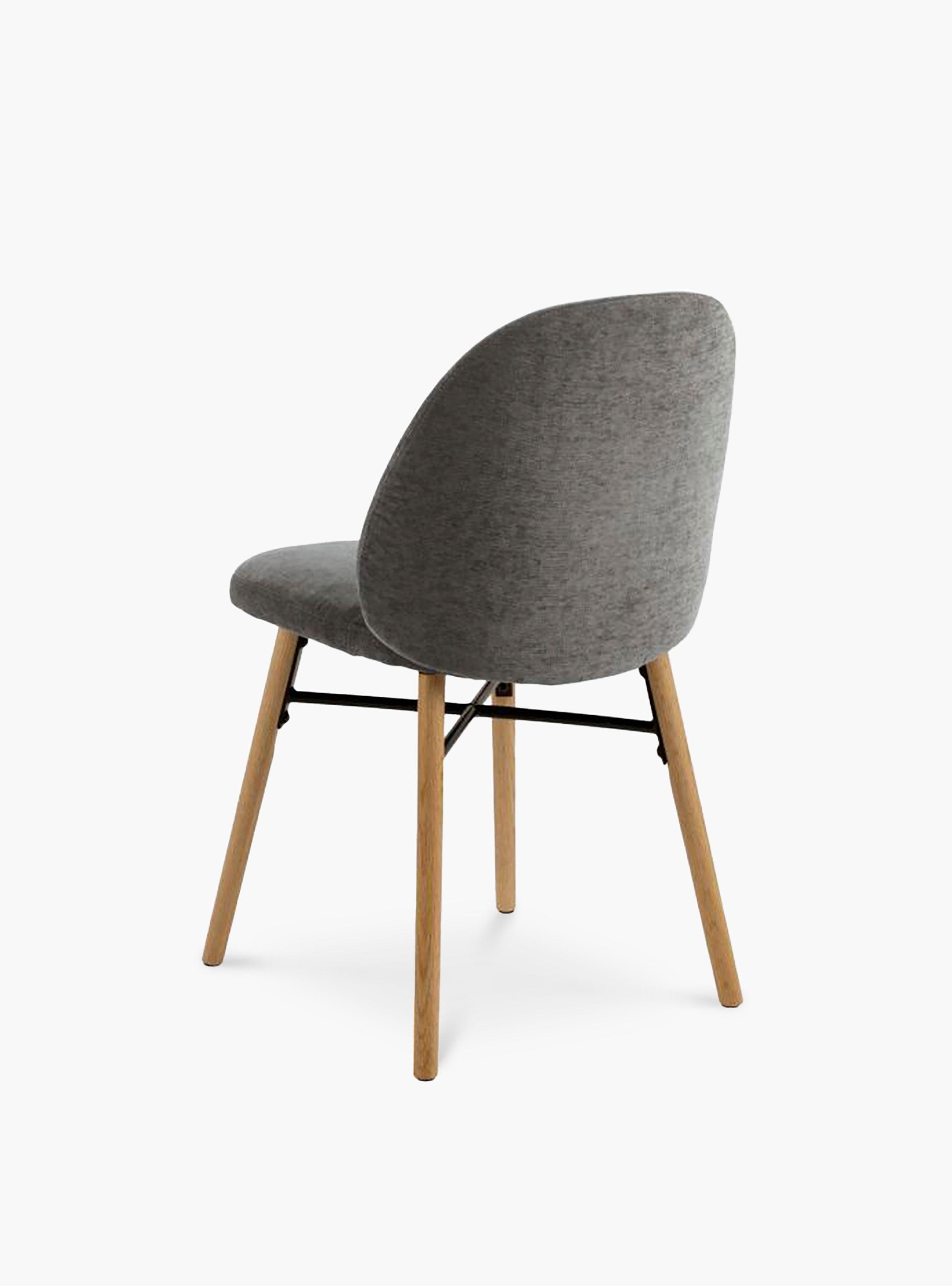 Pack 2 Silla Tapiz Remy Gris Oscuro-5