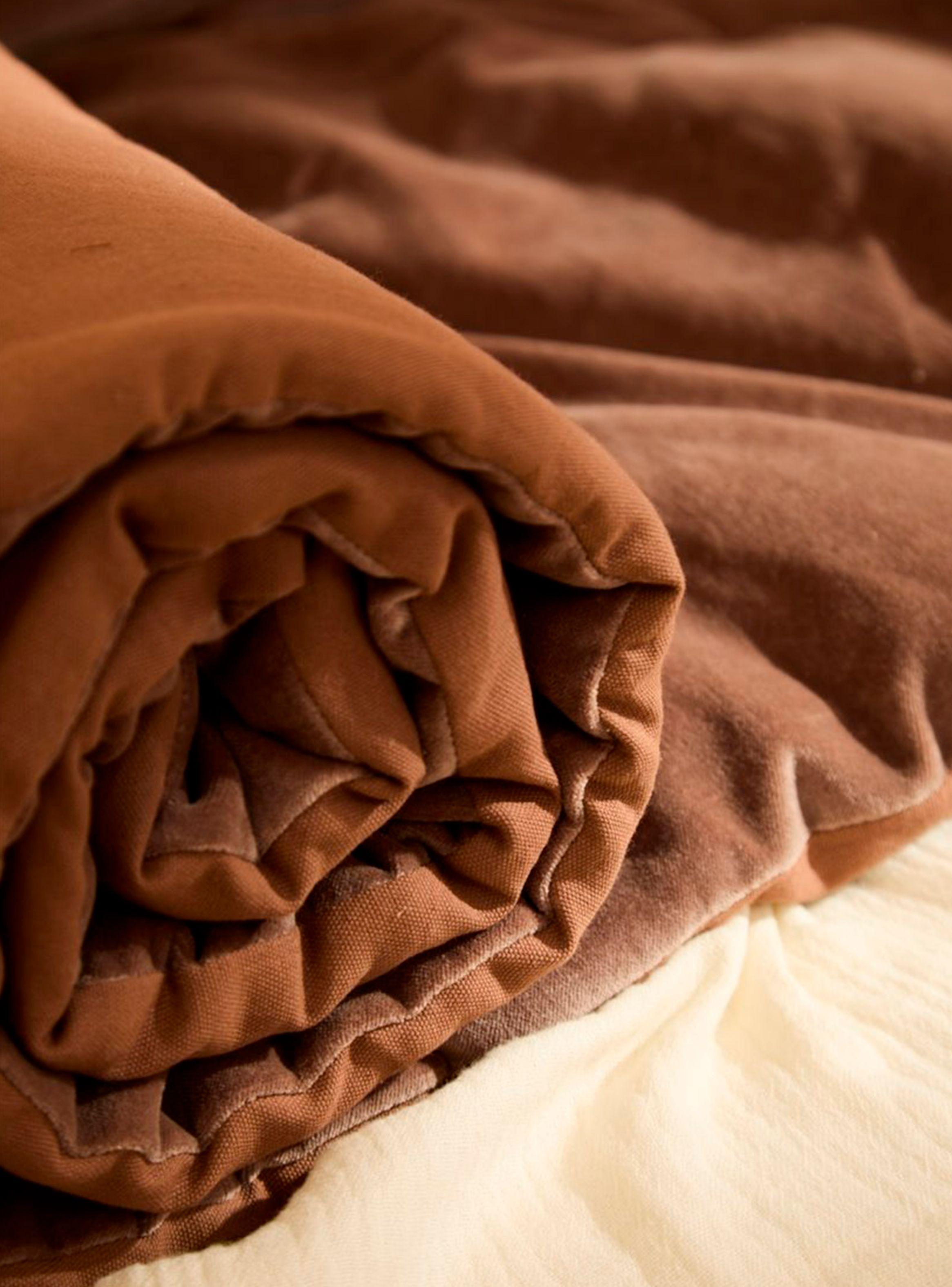 Piecera Velur Café 220x70-2