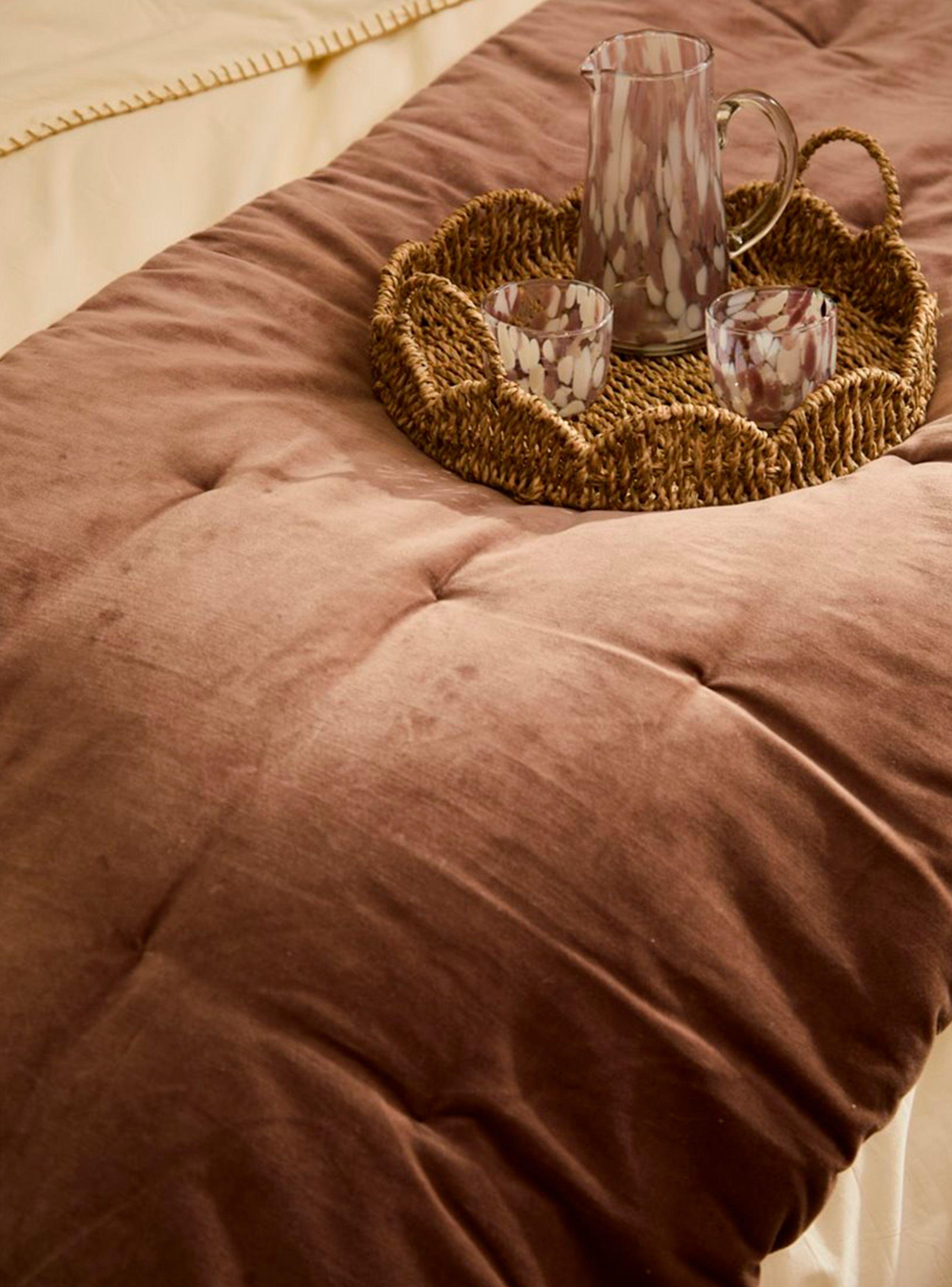 Piecera Velur Café 220x70-3