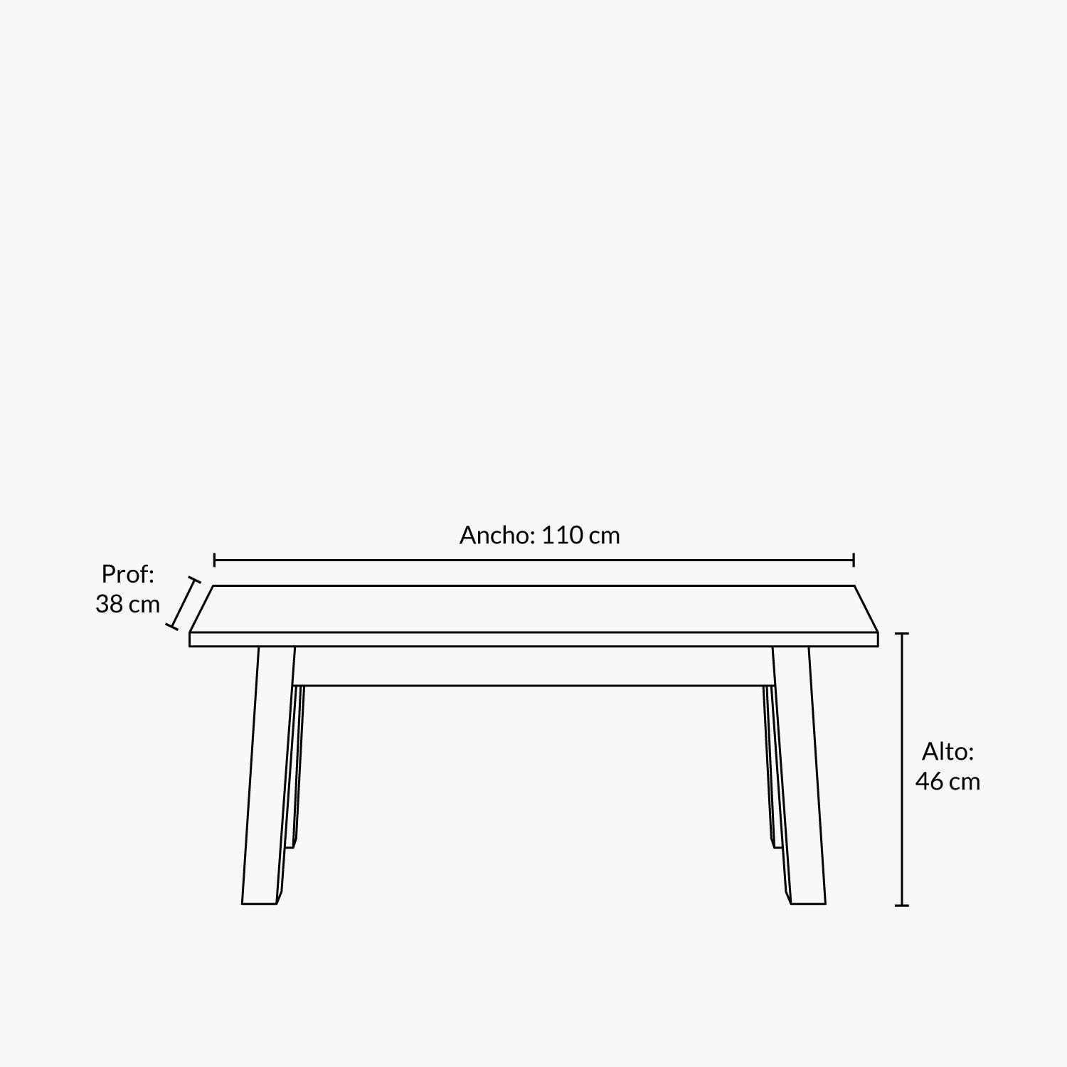 Banqueta Madera Chara Roble-4