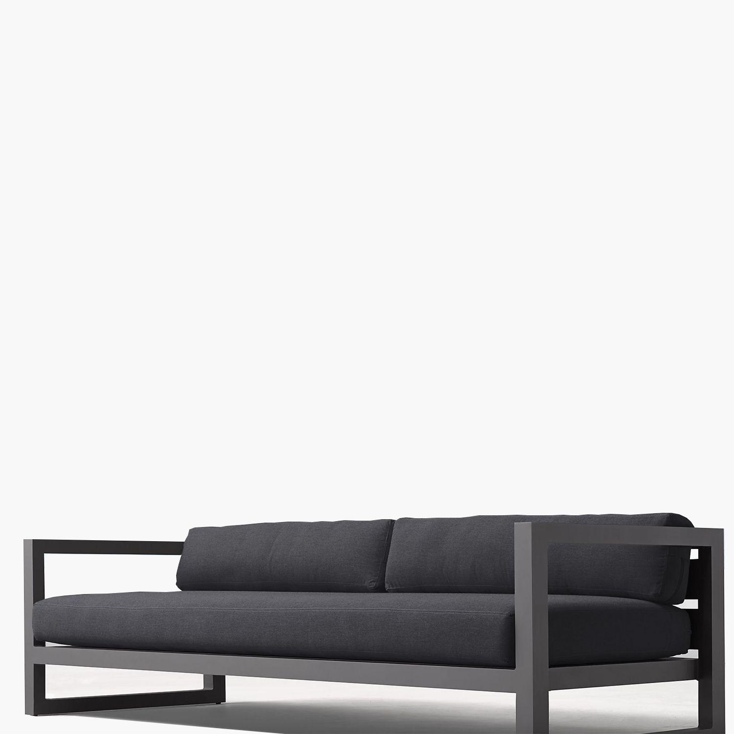 Sofa 3C Terraza Montego Gris Oscuro-3