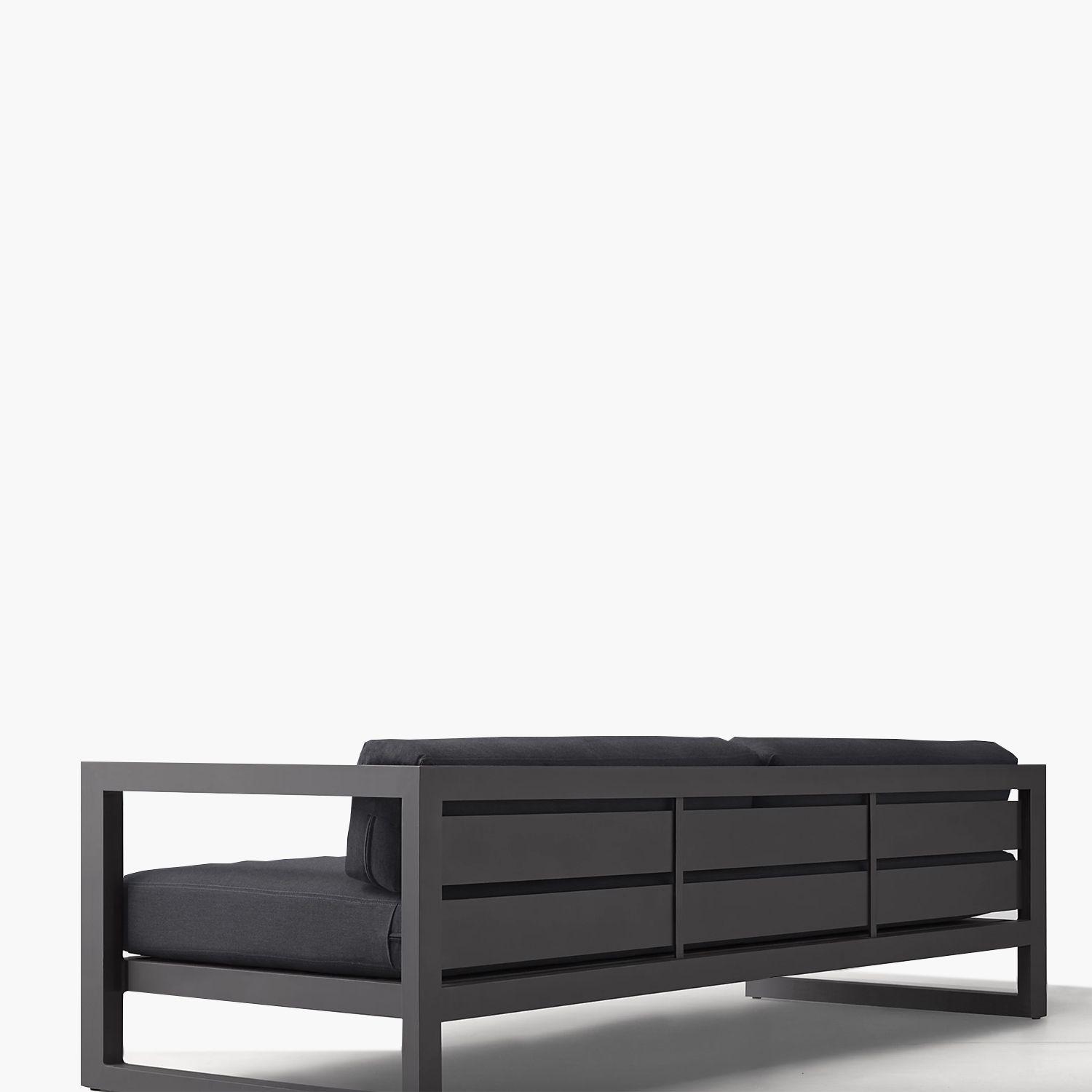 Sofa 3C Terraza Montego Gris Oscuro-5