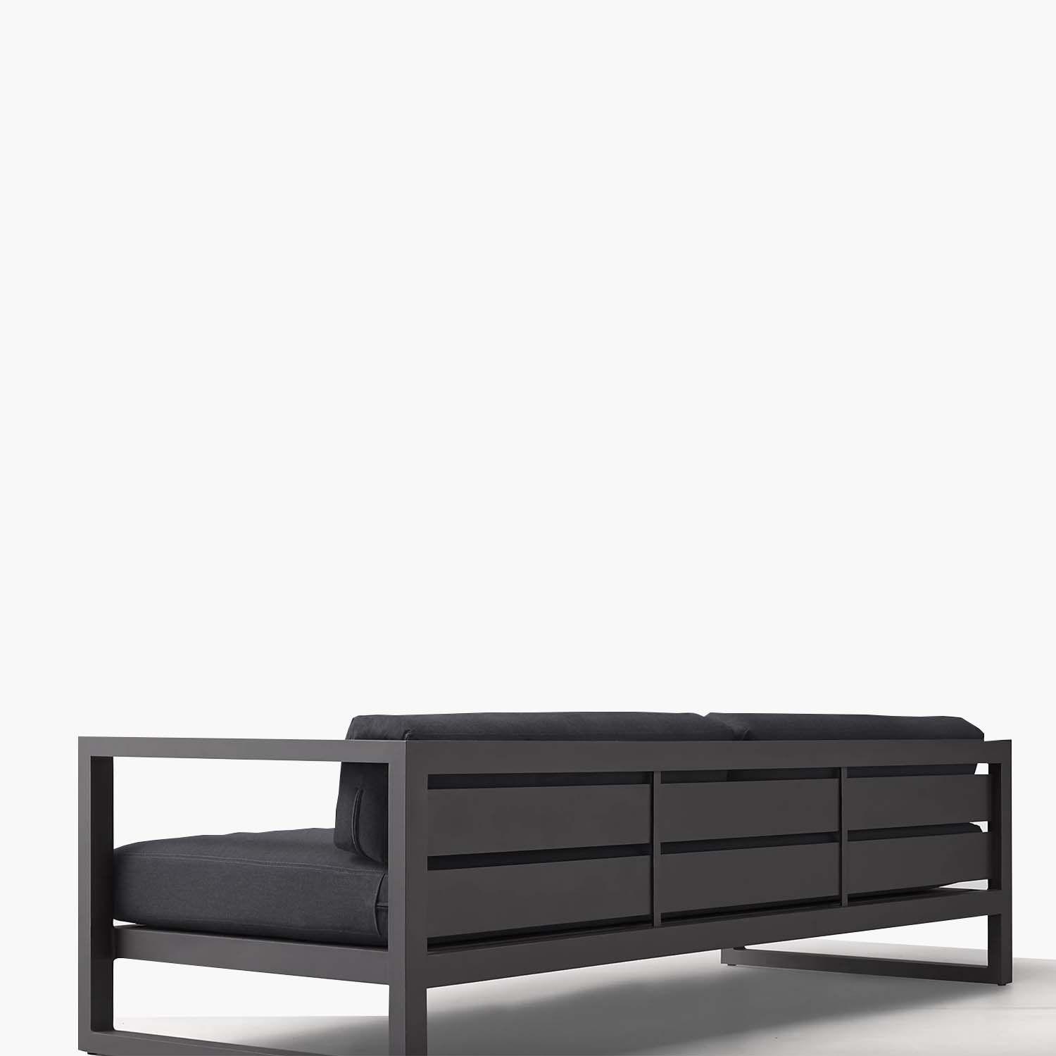 Sofa 3C Terraza Montego Gris Oscuro-6