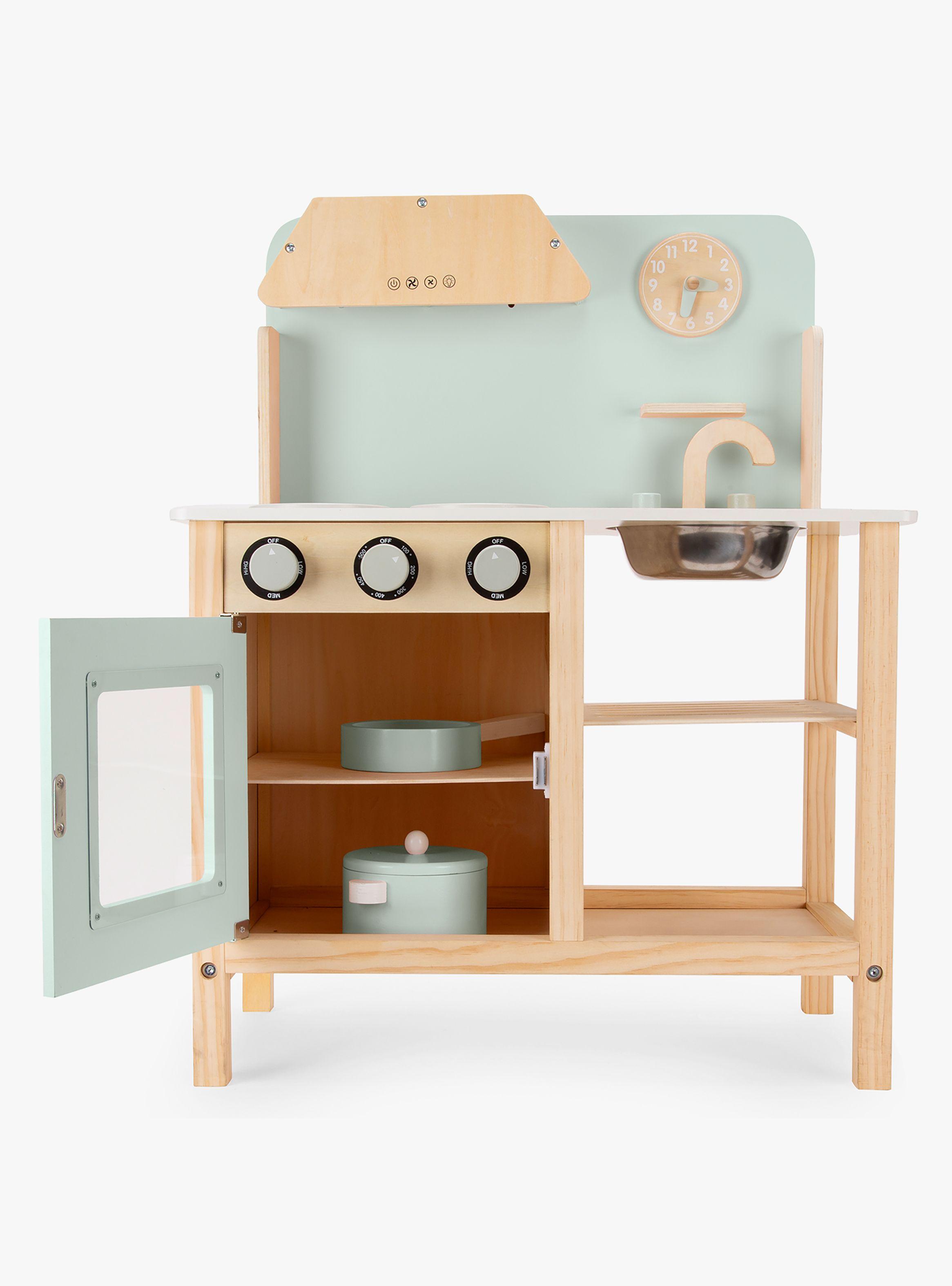 Cocina Infantil de Madera Maia Menta-2