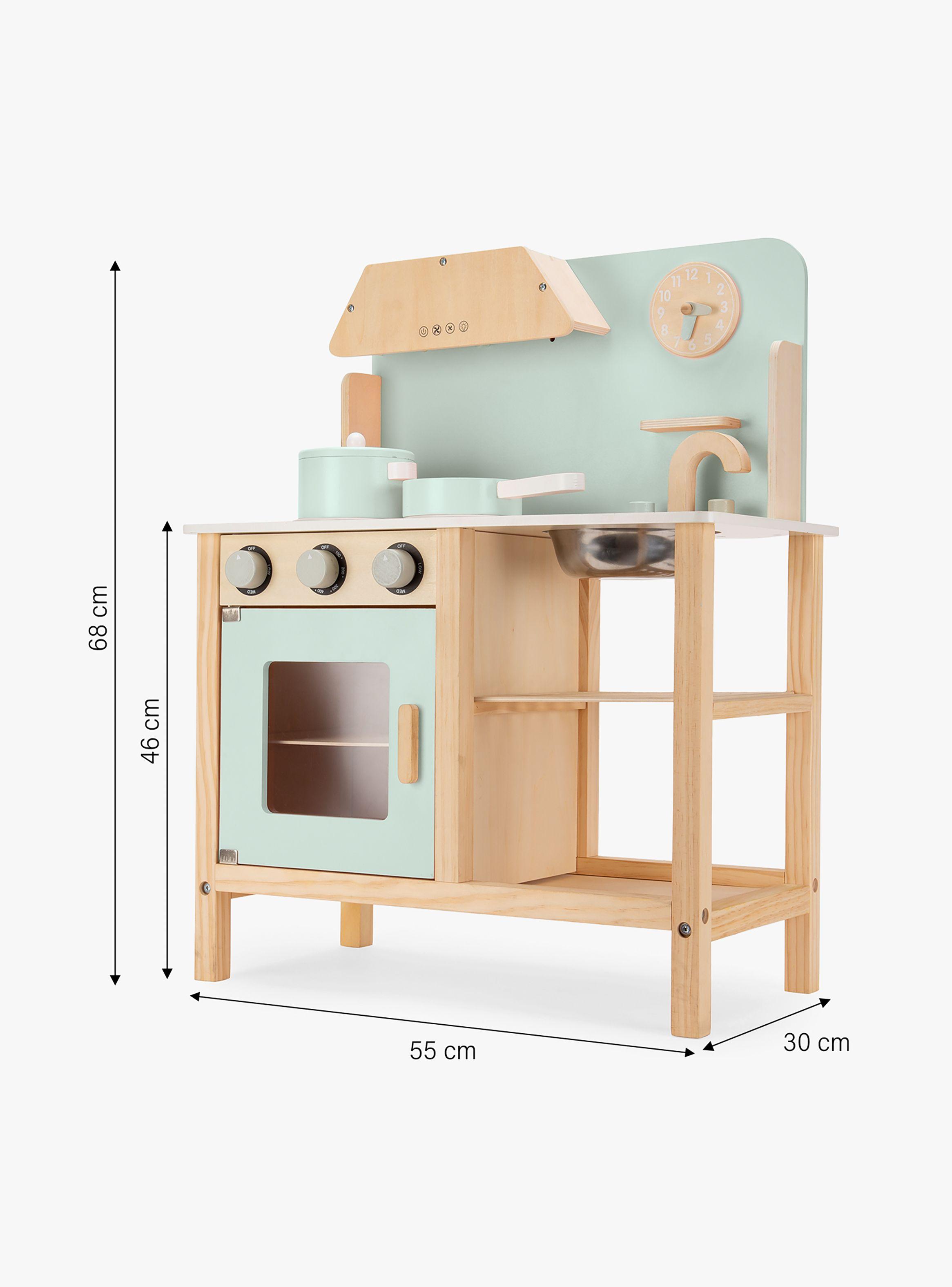 Cocina Infantil de Madera Maia Menta-7
