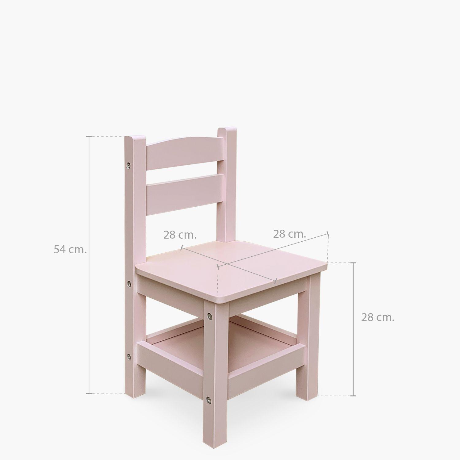 Pack Kids 2 Sillas Olivia Rosado-9