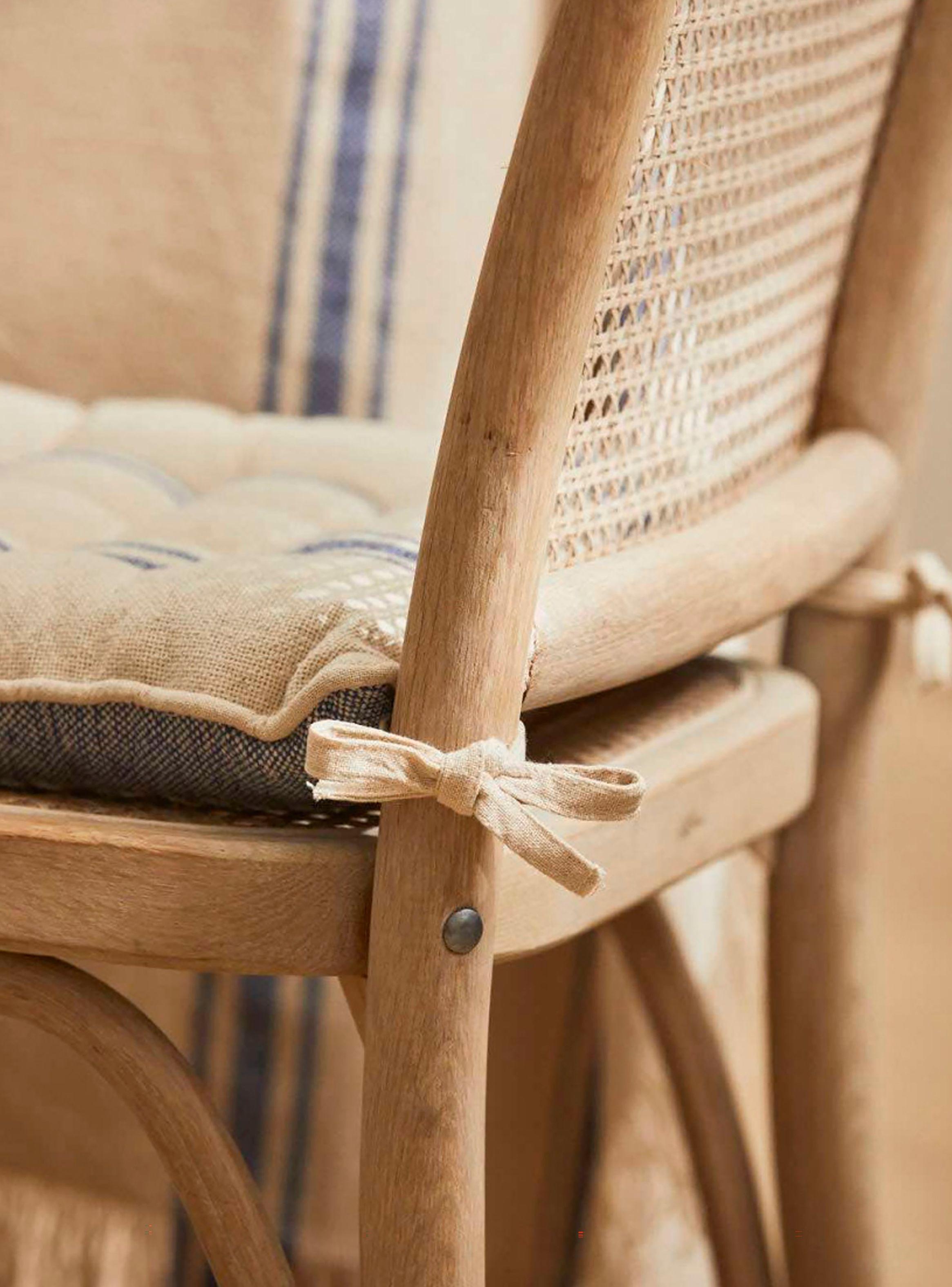 Cojín de Silla Bari 40x40x4 Azul-3