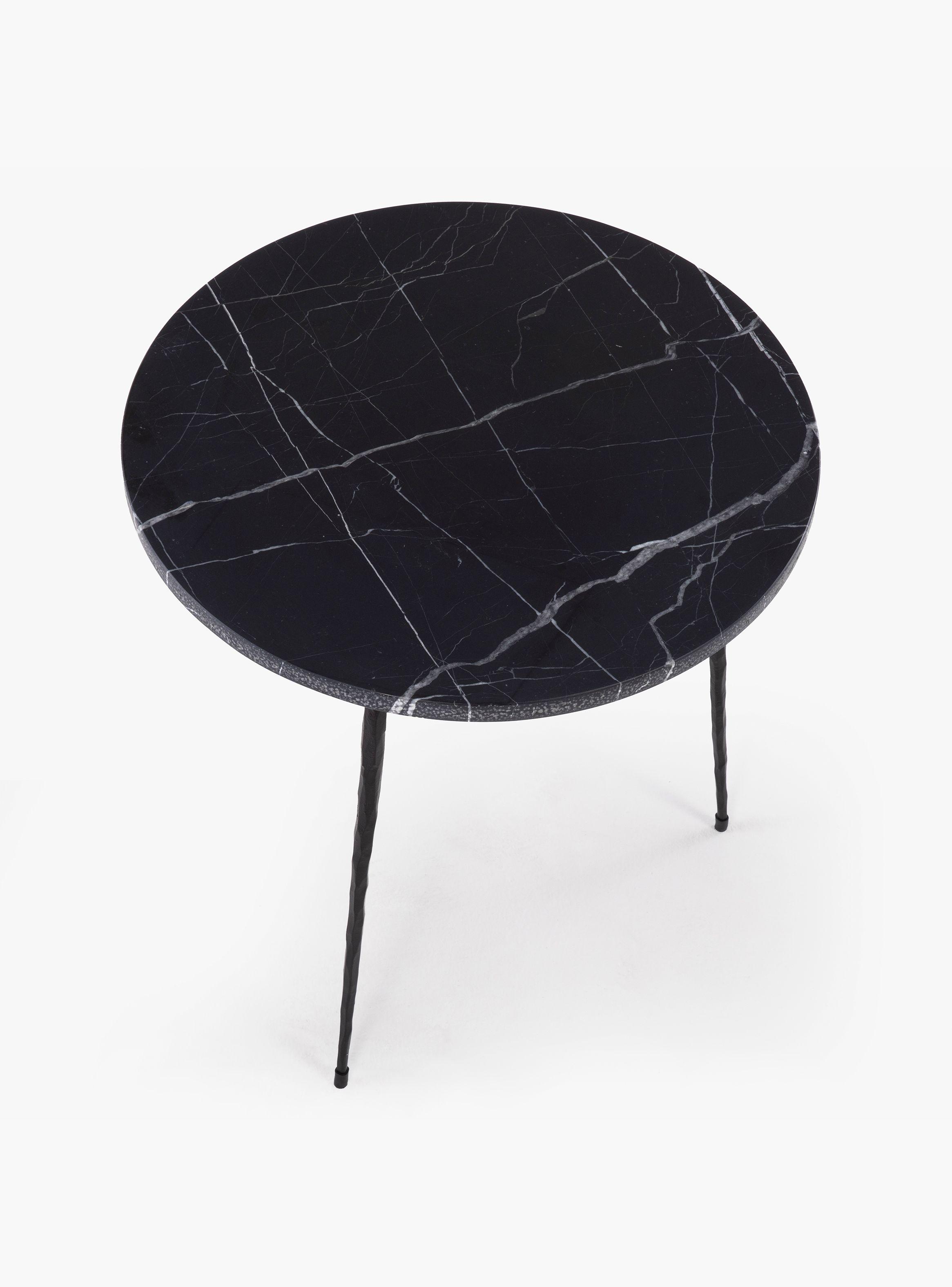 Mesa de Centro Lucca 40 Marmol negro-2