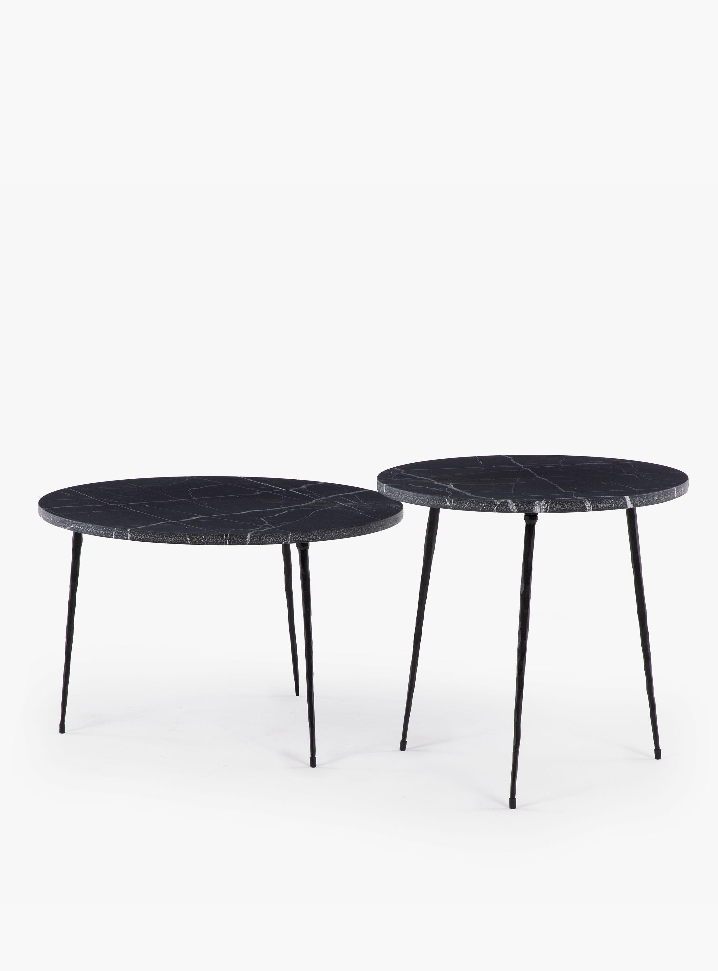 Mesa de Centro Lucca 40 Marmol negro-9