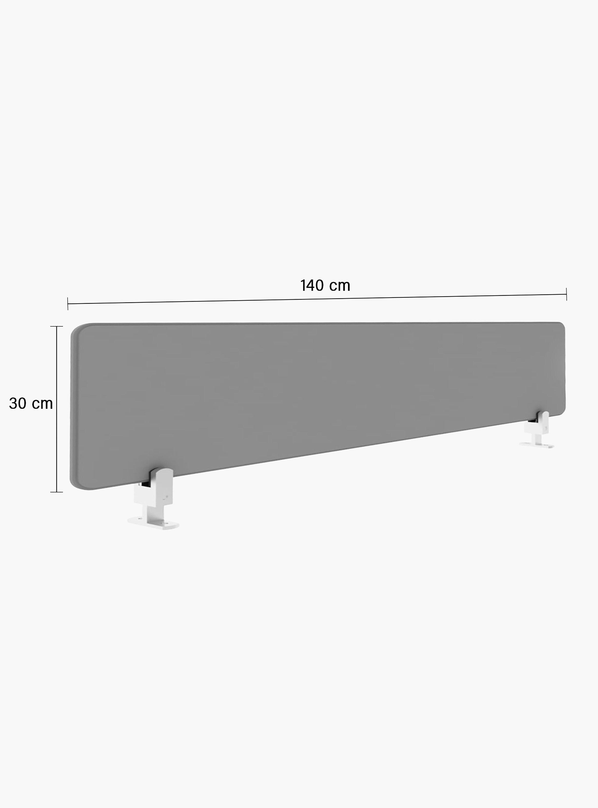 Separador PVC para escritorio NEO de 140-2