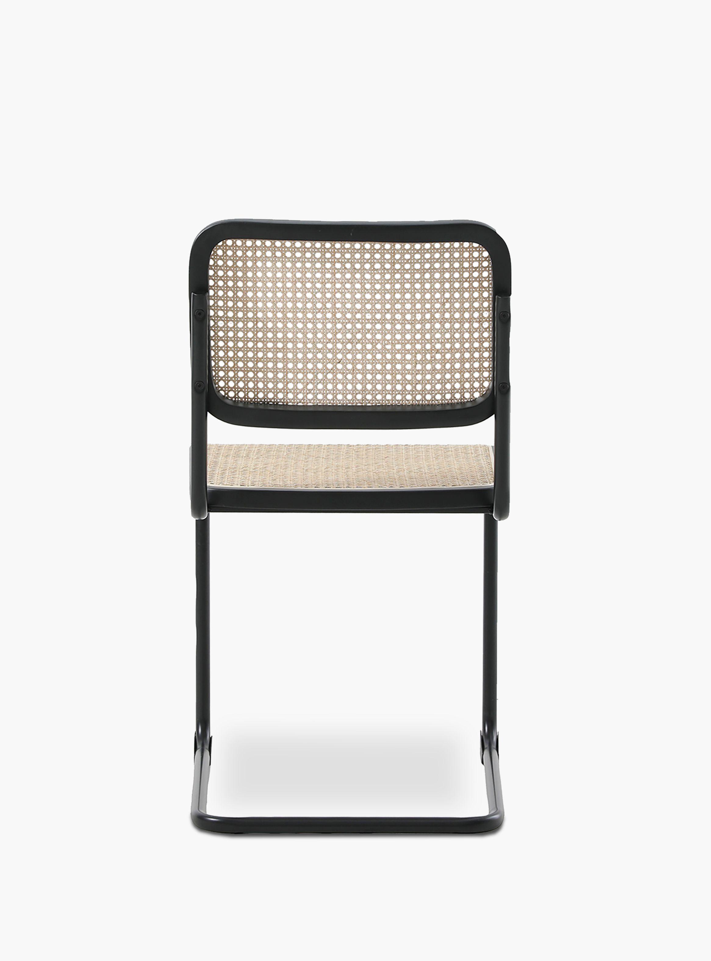 Silla de Madera Breuer Natura/Negro-4