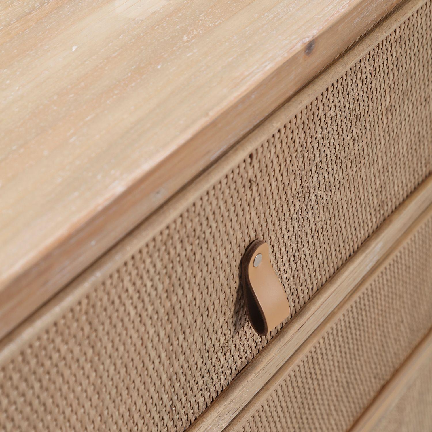 Cómoda Alicia Natura/Blanco-3