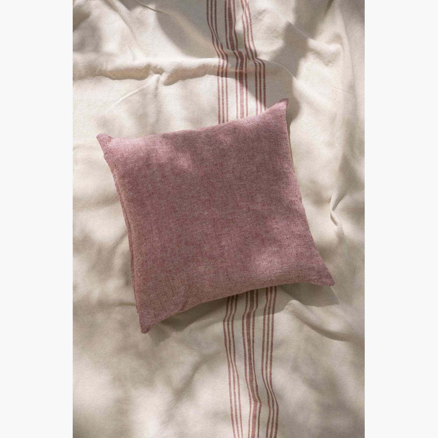 Funda Cojín Leinen 60x60 Rojo-2