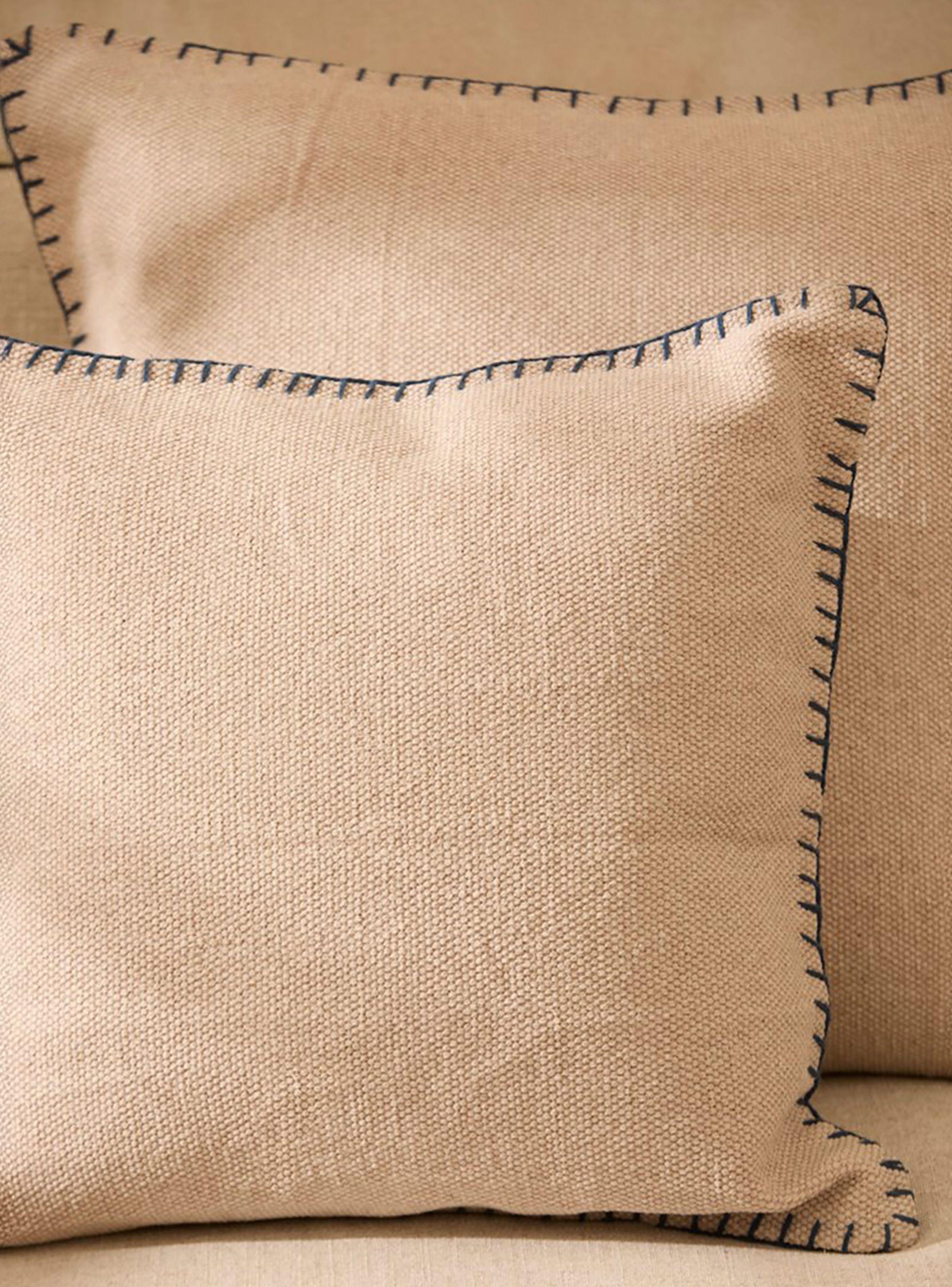 Funda Cojín Asana 45x45 Beige-1
