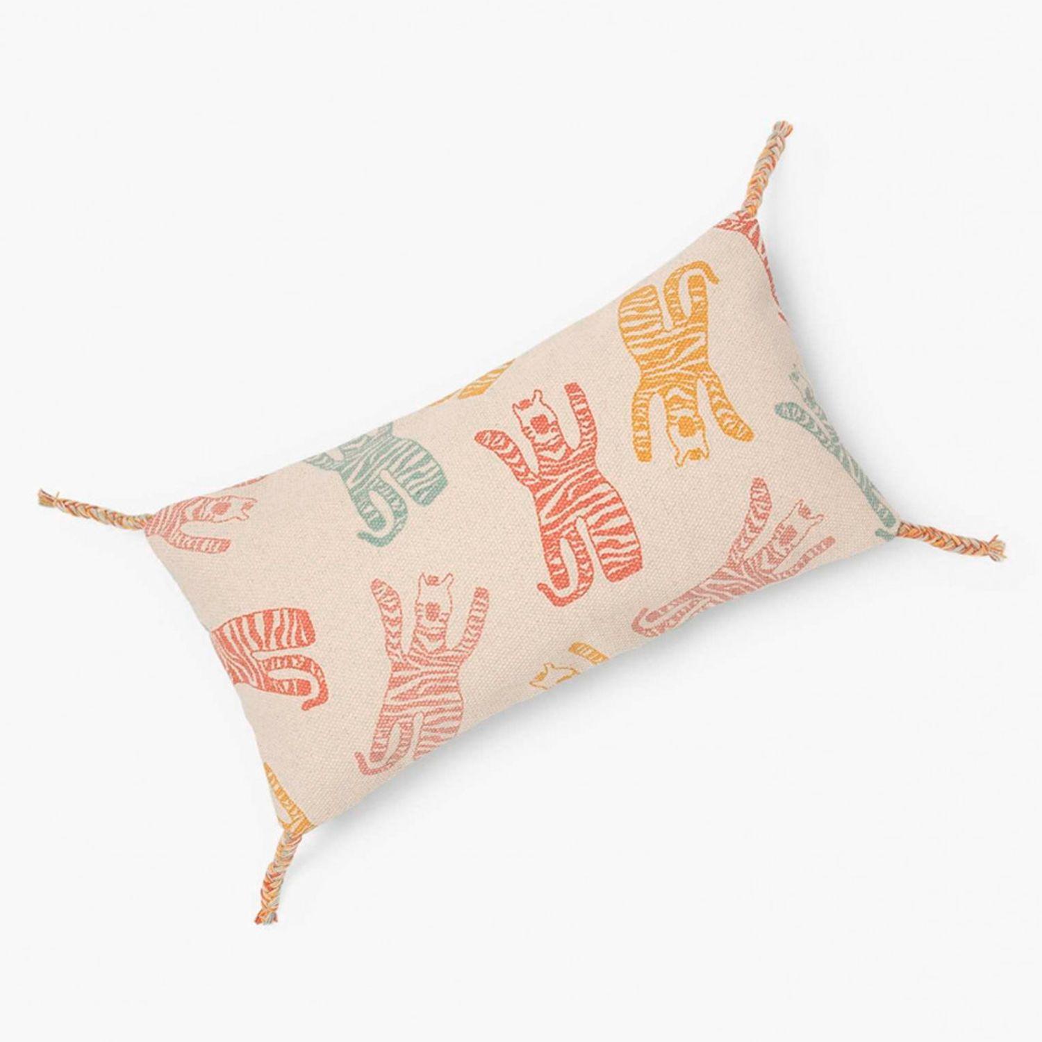 Funda Cojín Sabana Animals 30x60 Crudo-0