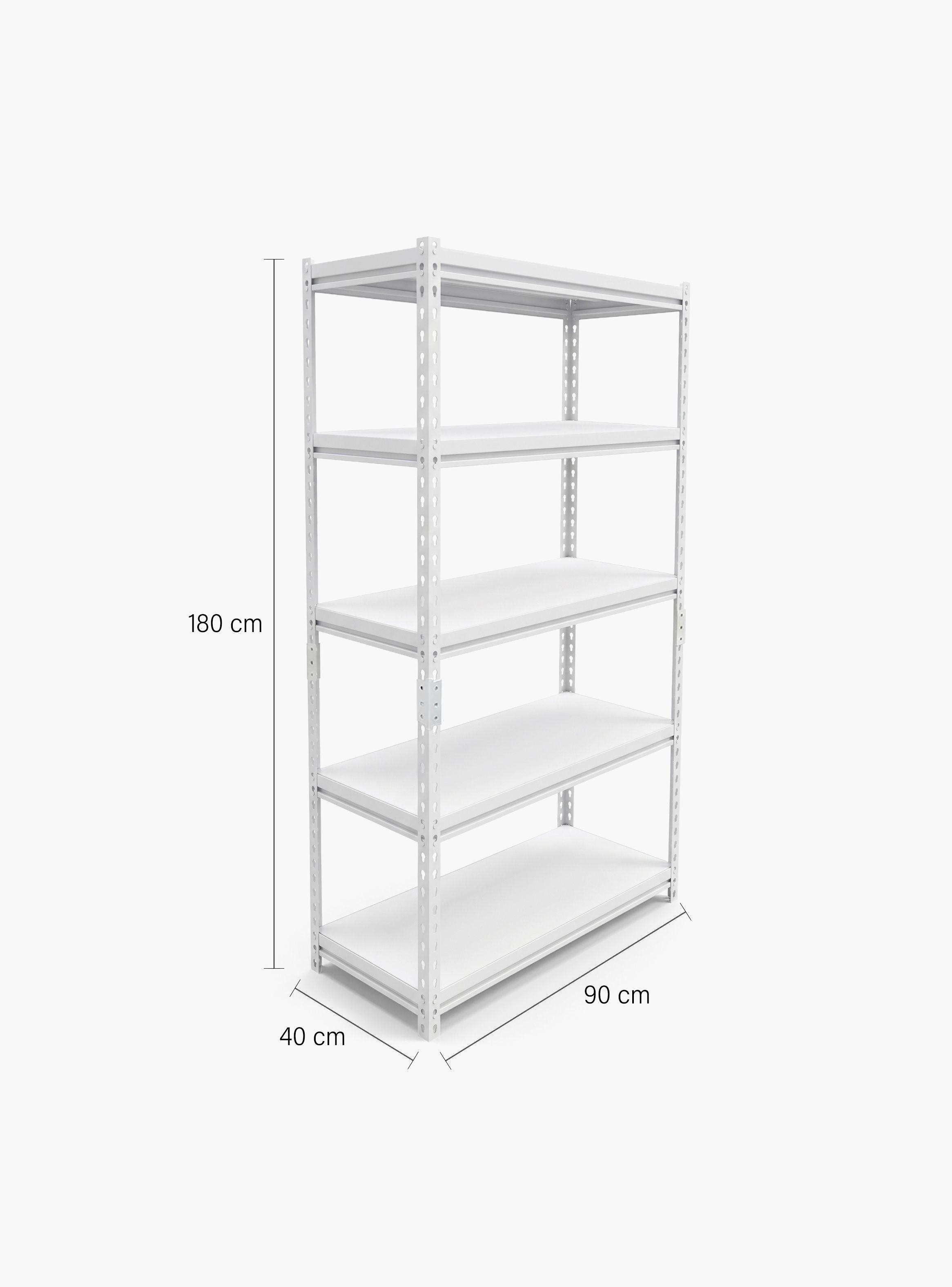 Estante Metálico Rack 90x40x180 250 Kg-3