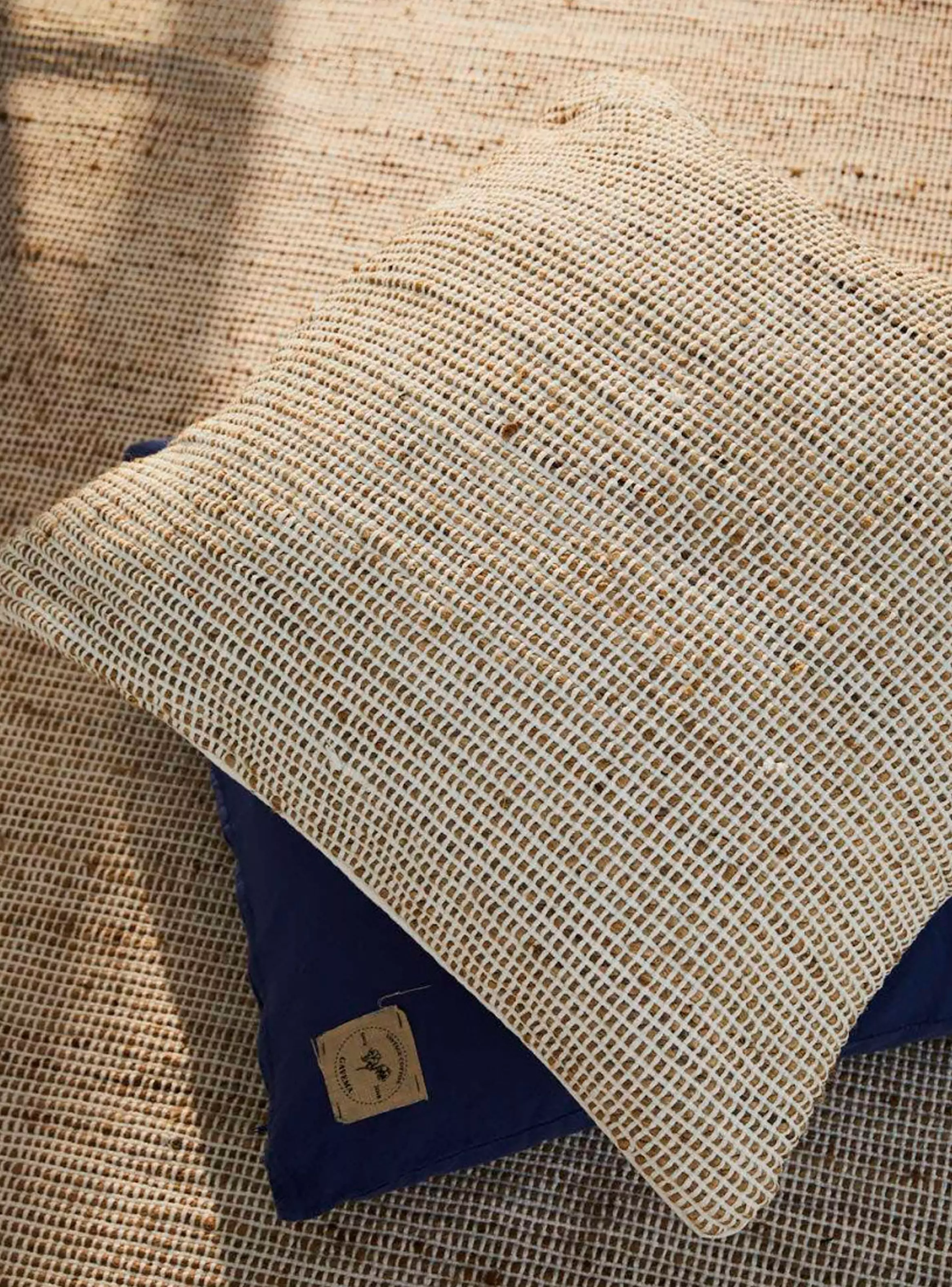 Funda Cojín West 45x45 Blanco-3