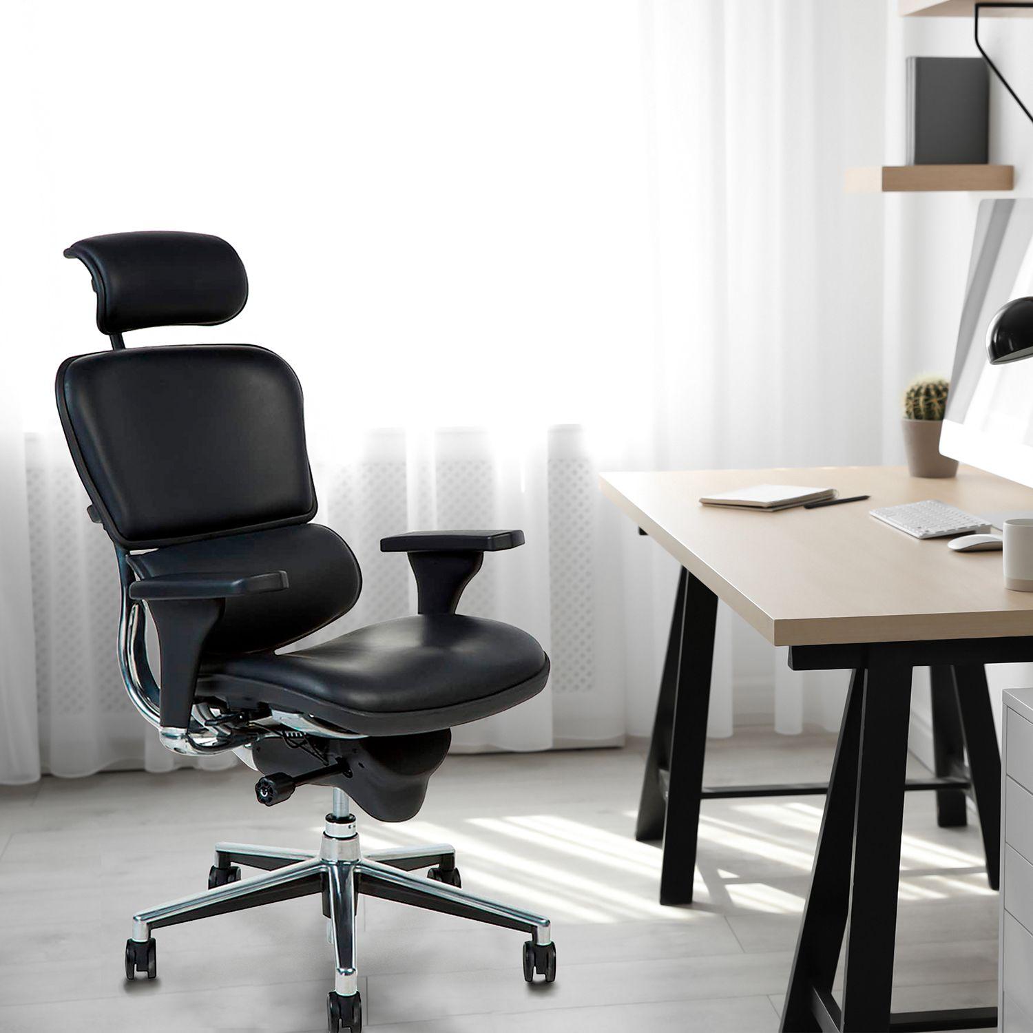 Silla Oficina Ergohuman Cuero-2