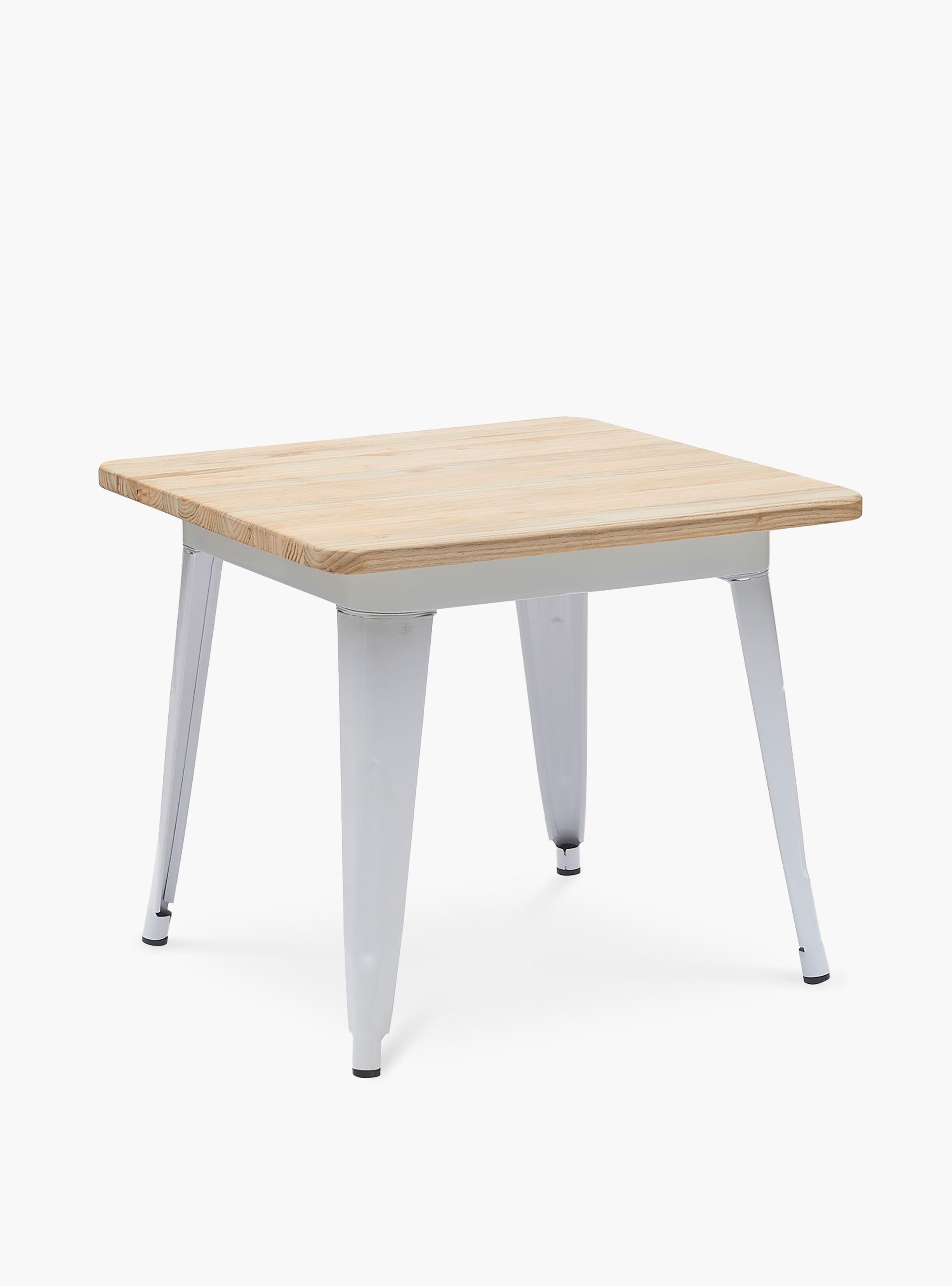 Mesa Infantil Becca Natura/Blanco-2