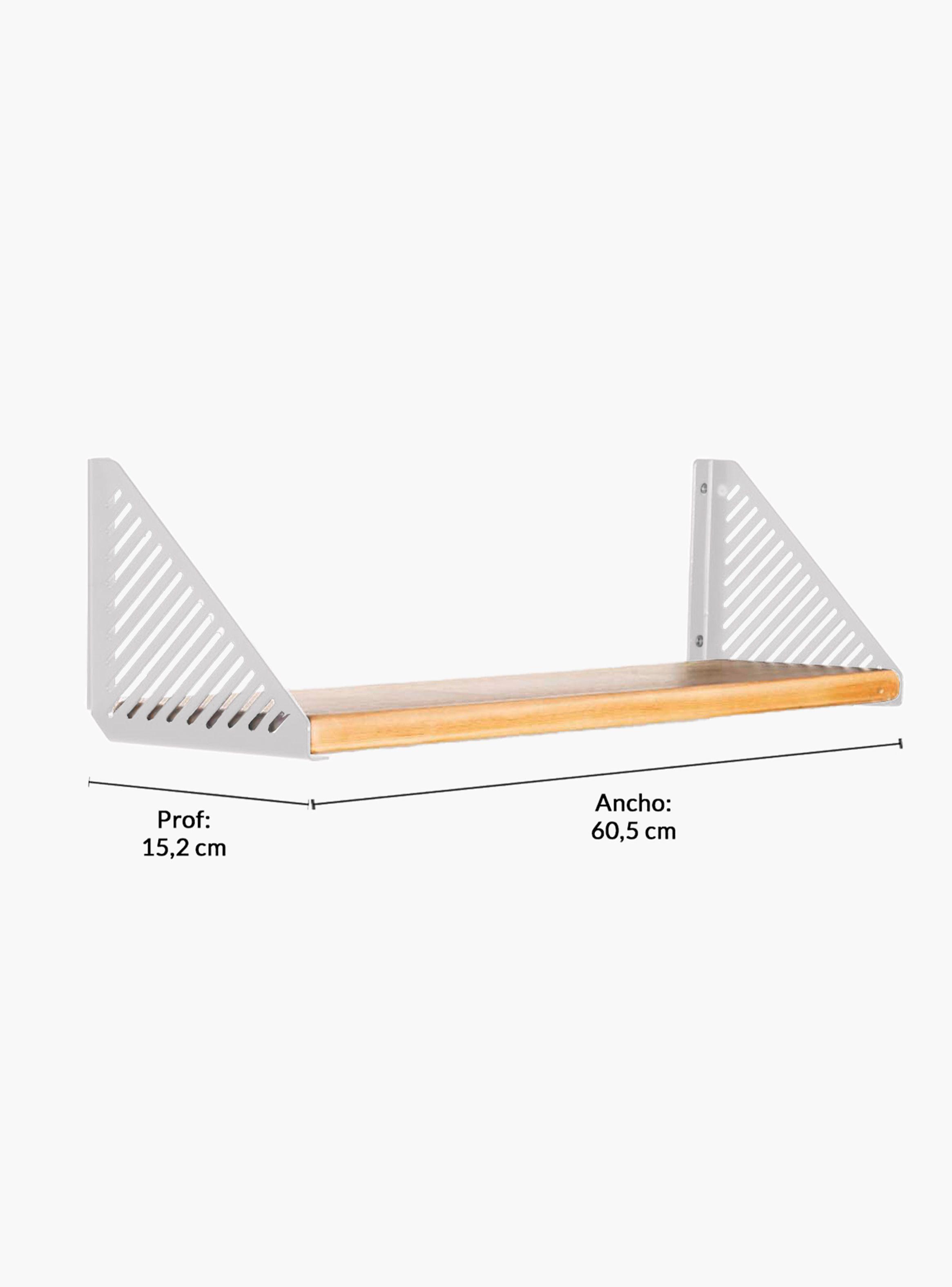 Repisa Infantil Cirro Blanco-4