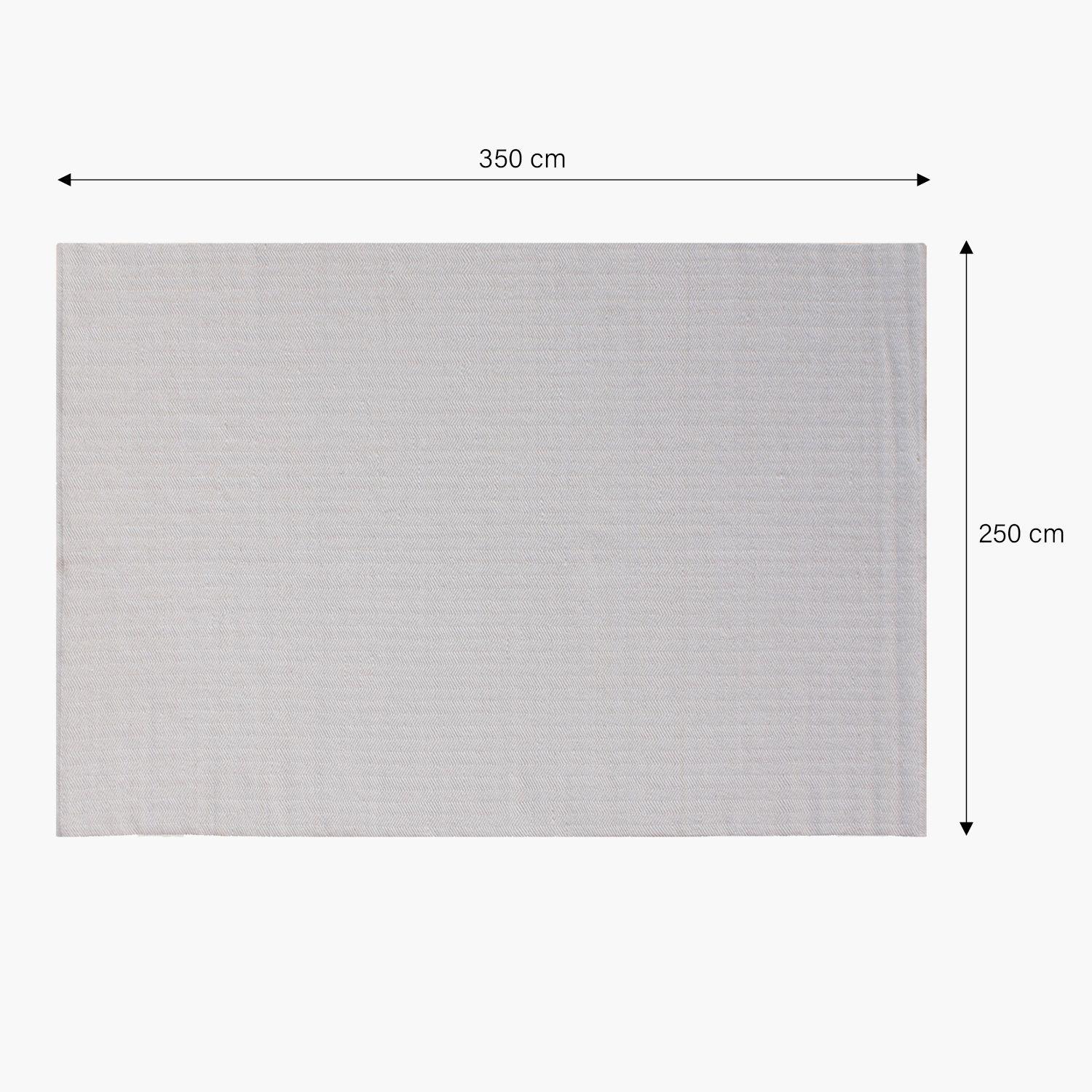 Alfombra Lana Miscanti 250x350 Crudo-2