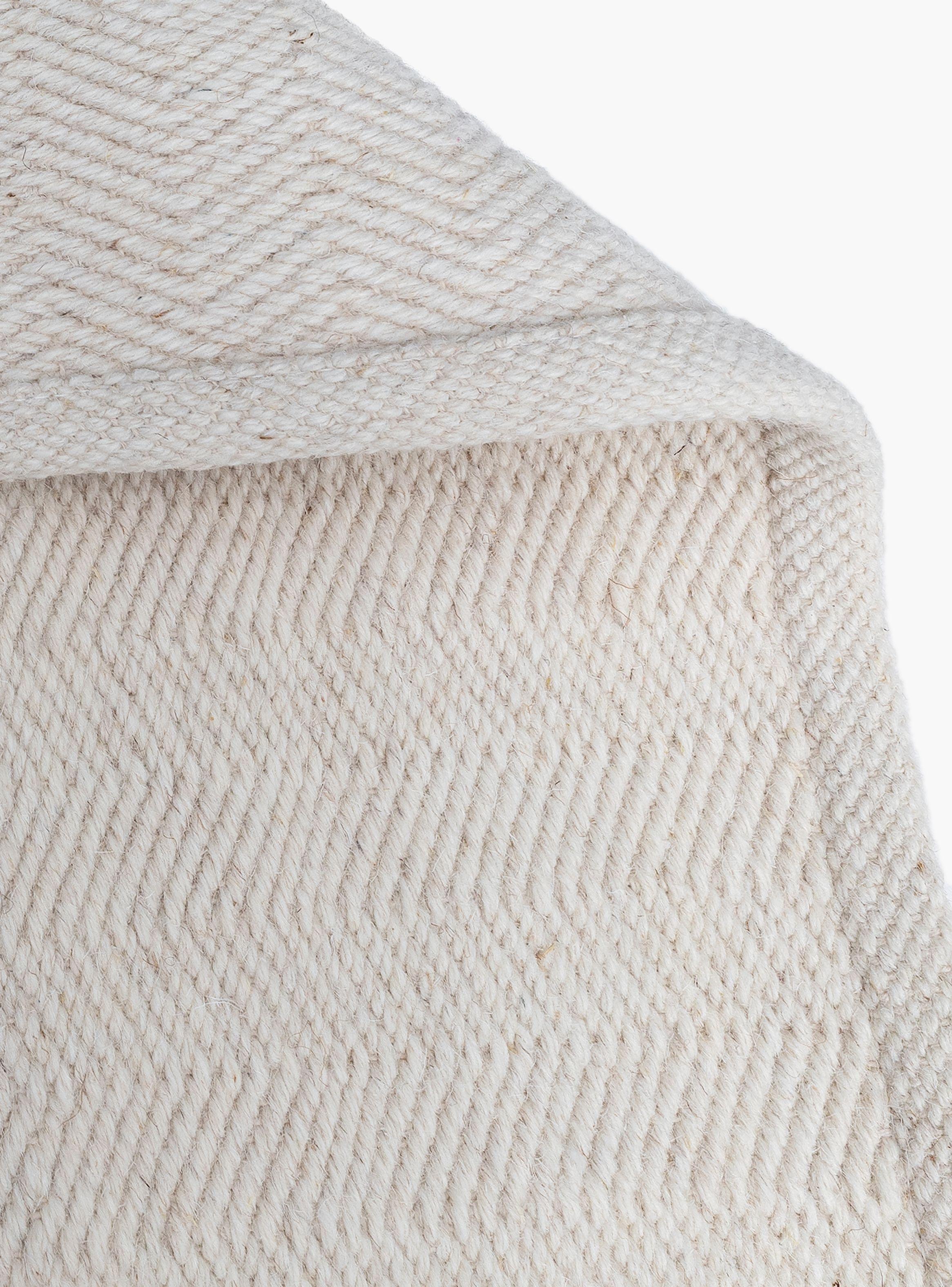 Alfombra Lana Miscanti 250x350 Crudo-5