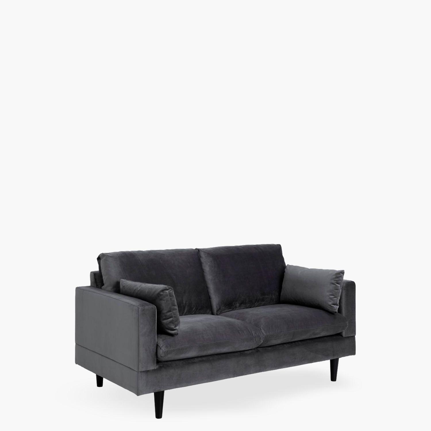 Sofá 2C Sunderland Gris Oscuro-2